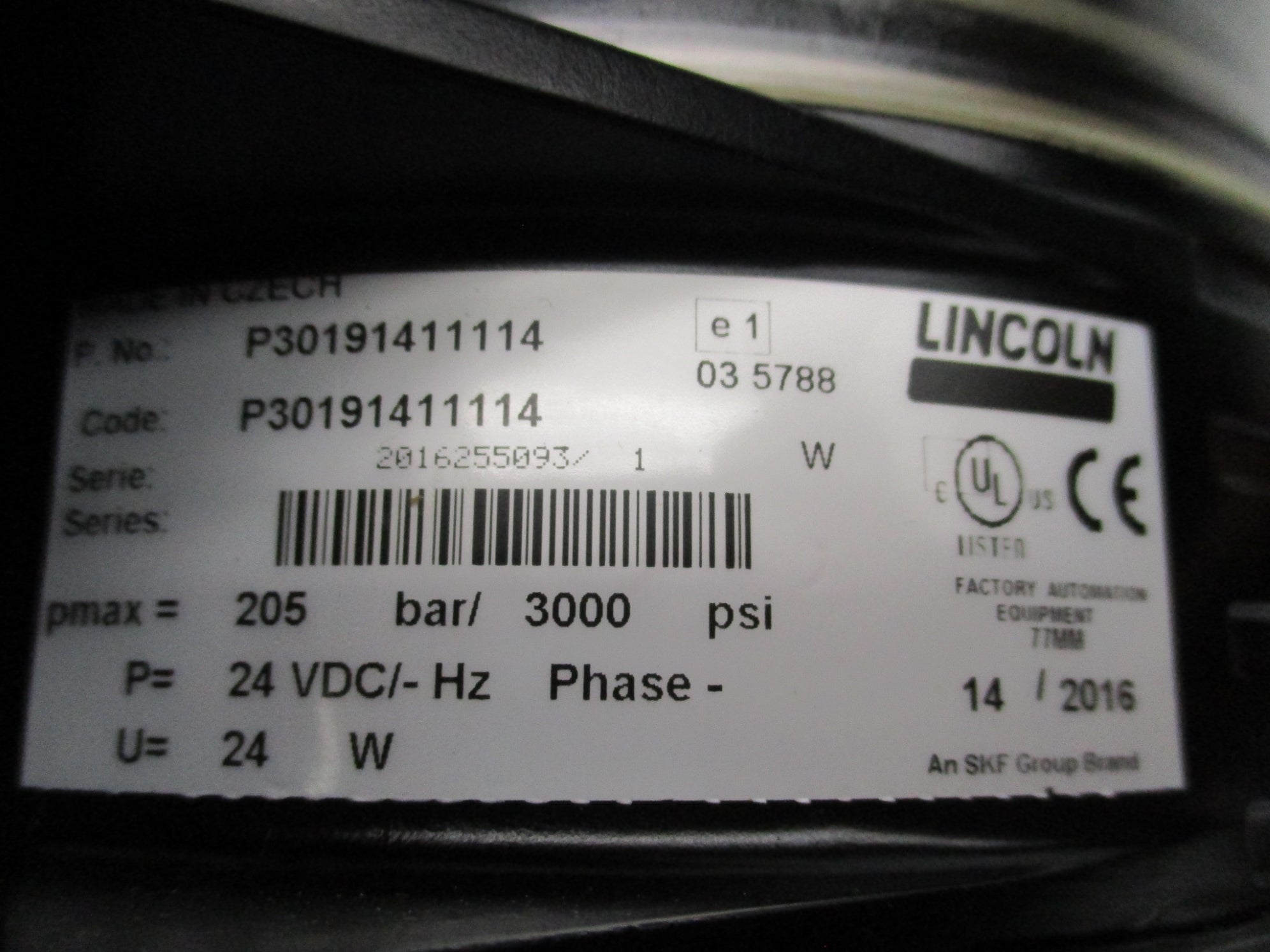 LINCOLN P30191411114 NSMP