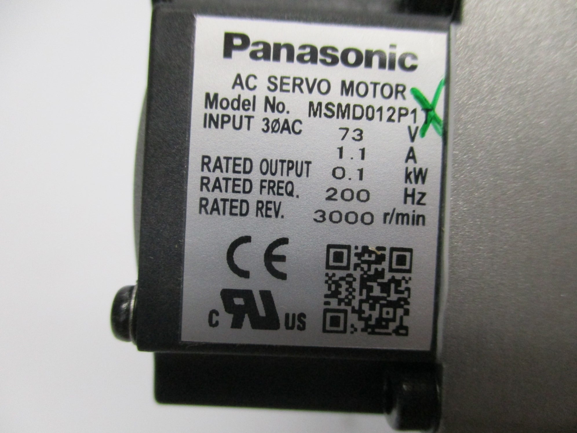 PANASONIC MSMD012P1T NSMP