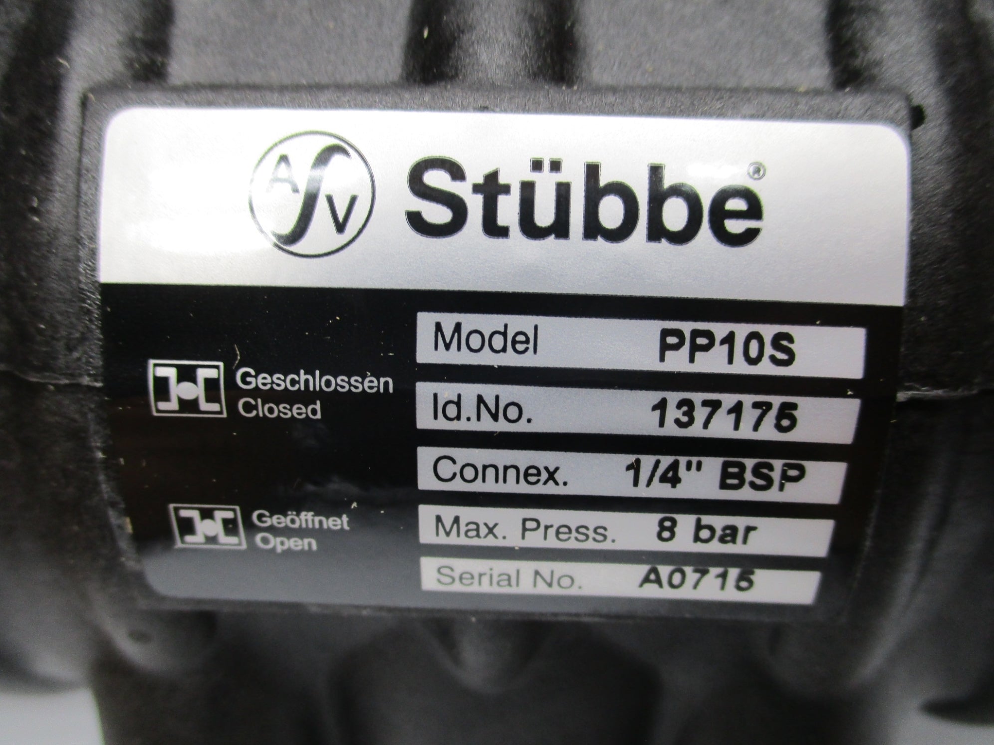 STUBBE PP10S NSMP
