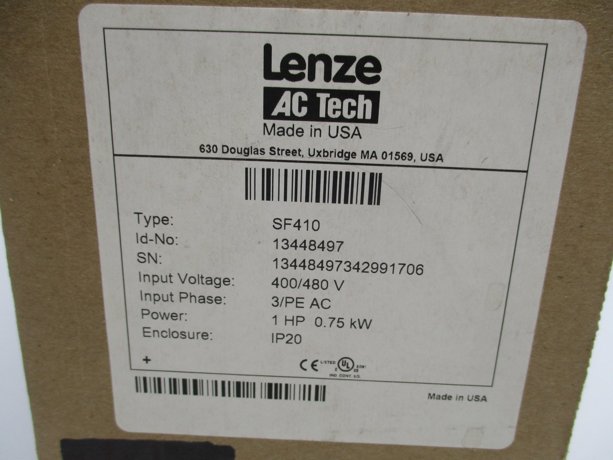 LENZE SF410 400/480V NSFS