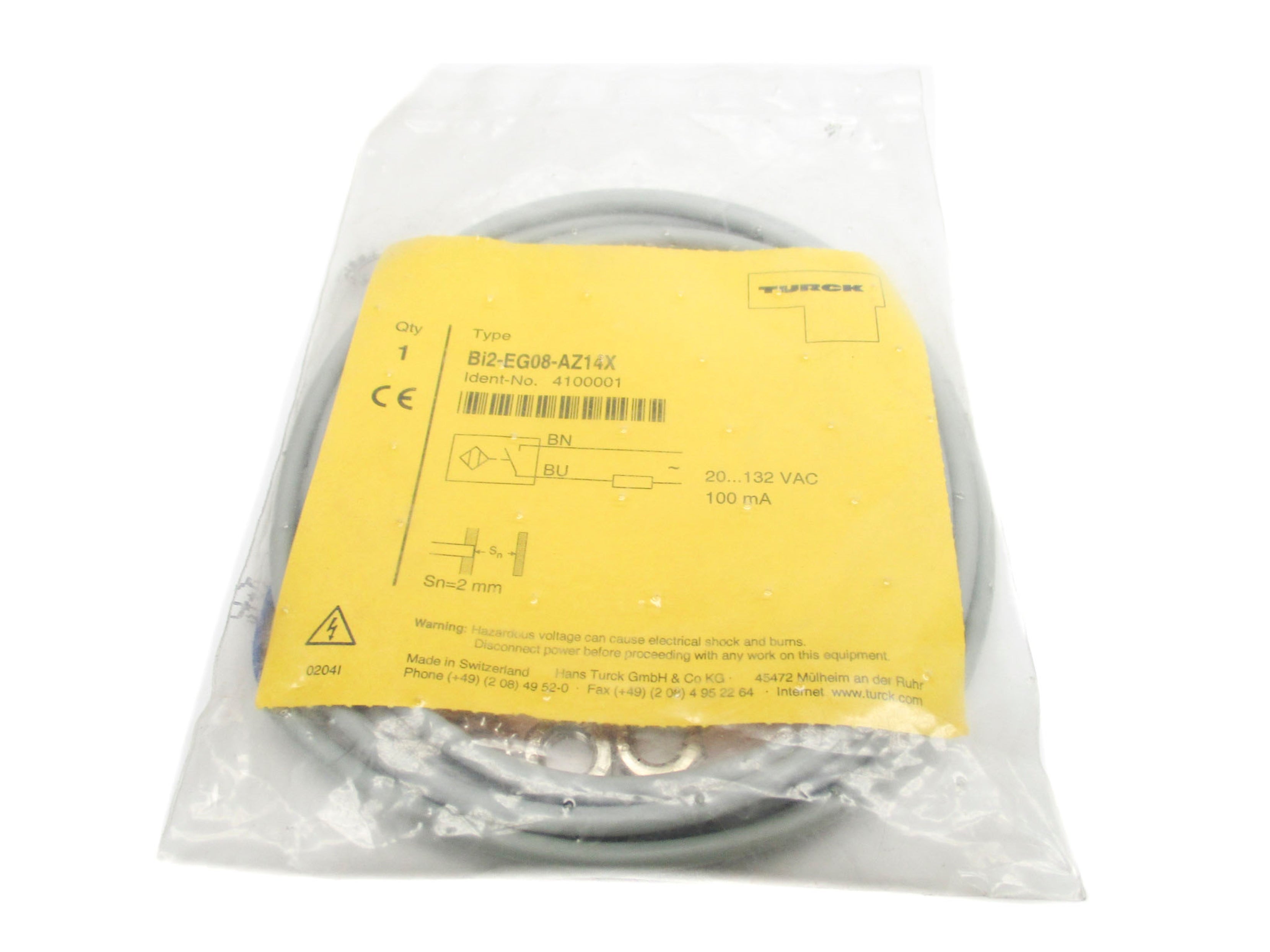 TURCK BI2-EG08-AZ14X NSMP