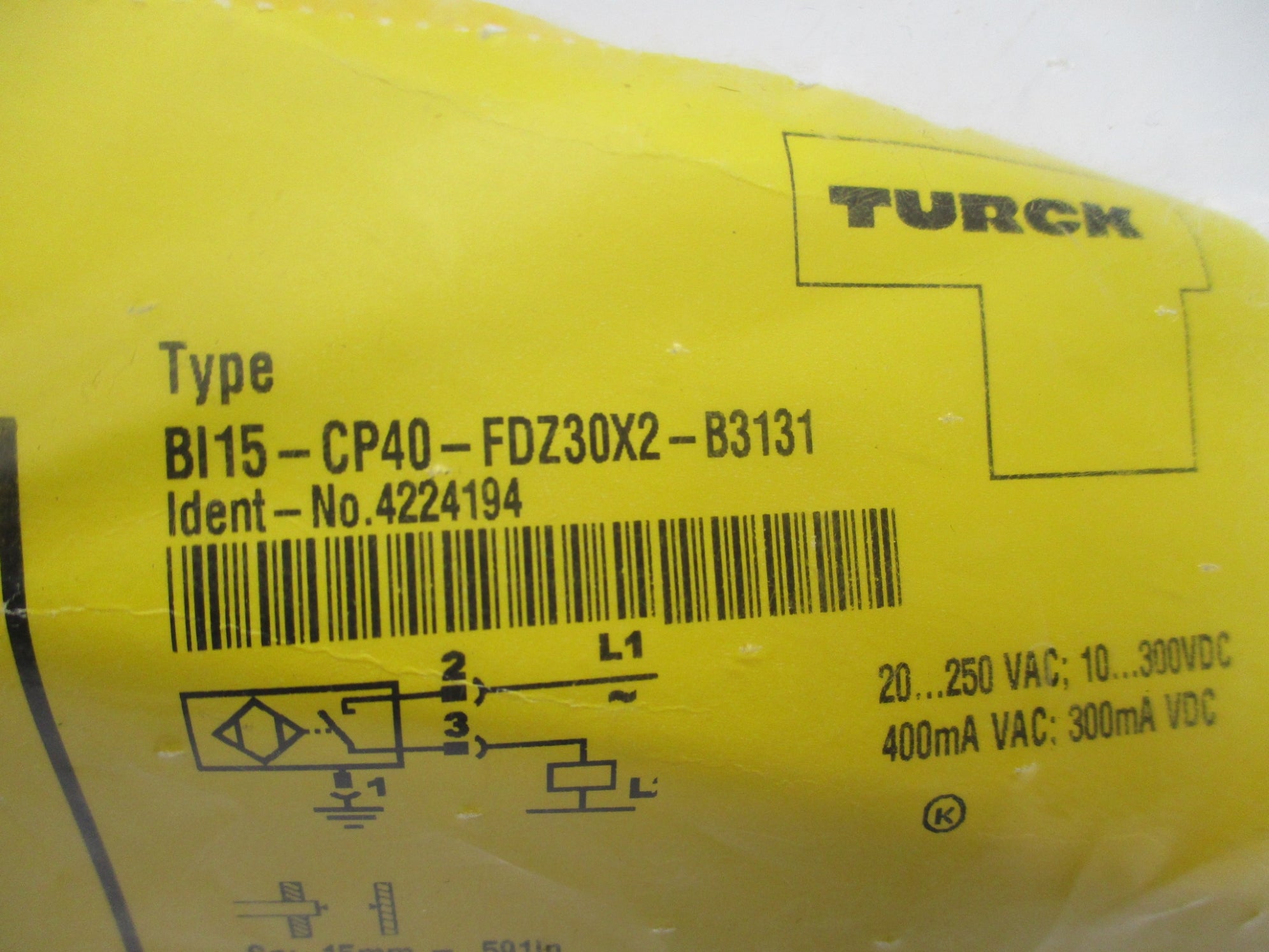 TURCK BI15-CP40-FDZ30X2-B3131 NSMP