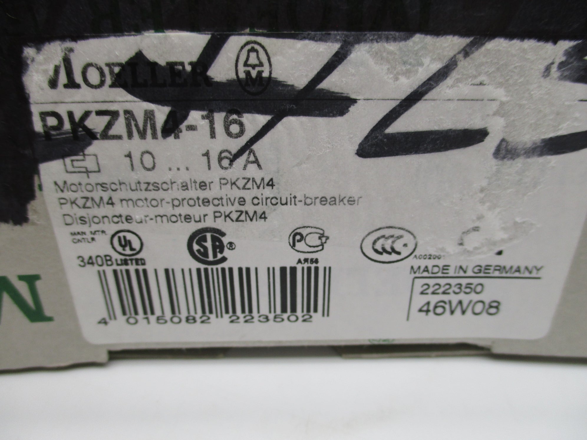 KLOCKNER MOELLER  PKZM4-16 10-16A NSMP