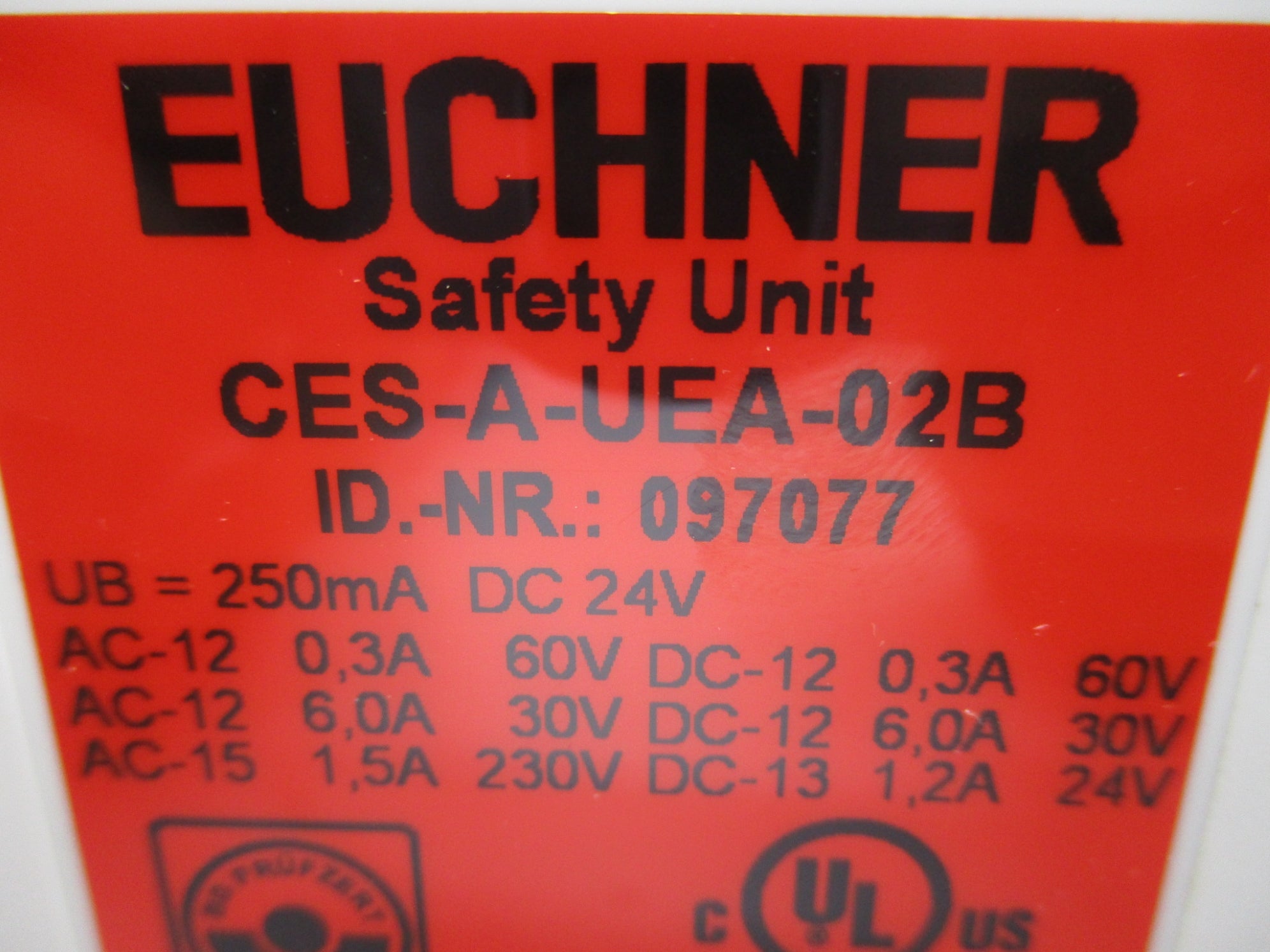 EUCHNER CES-A-UEA-02B NSMP