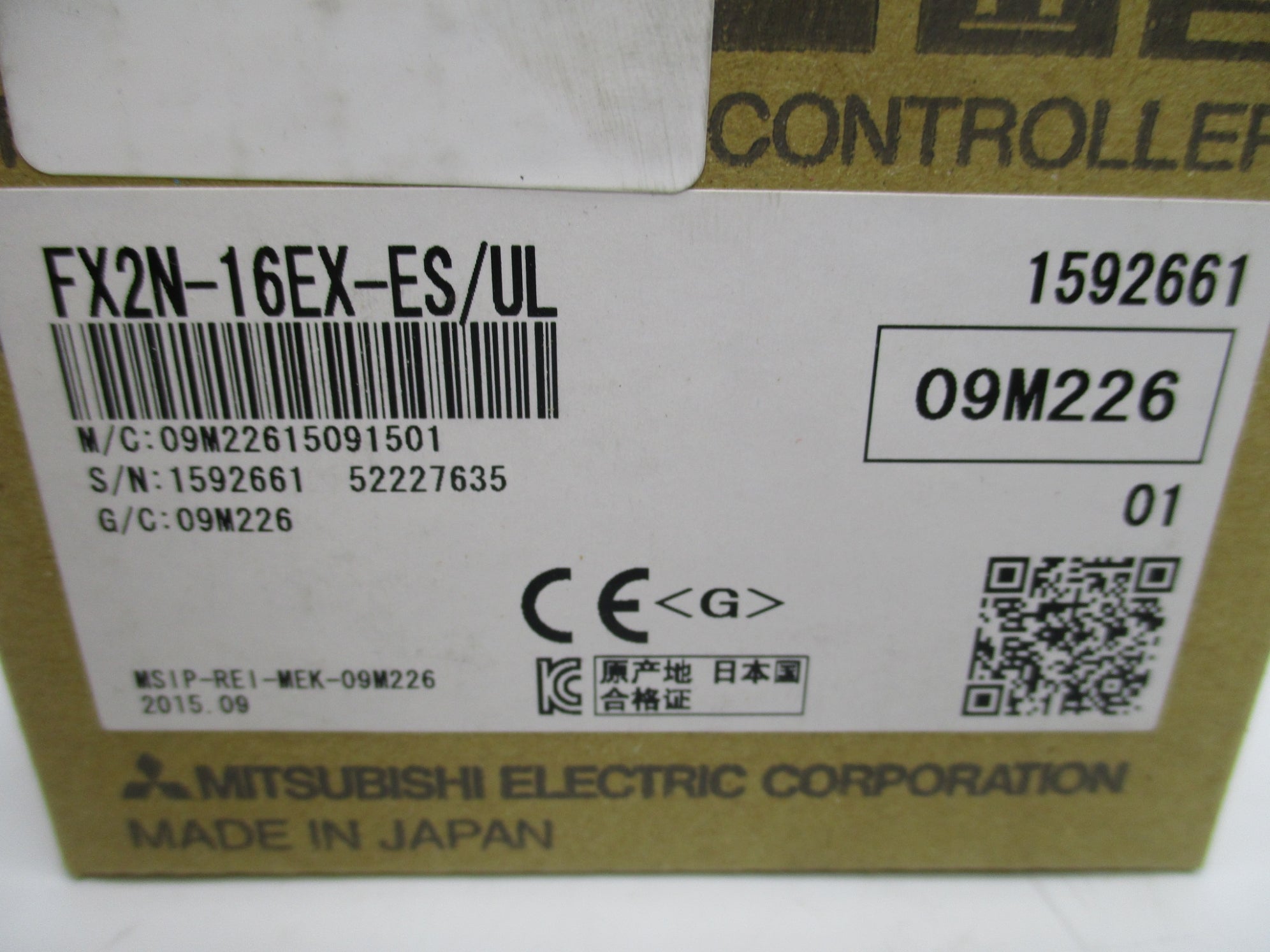 MITSUBISHI FX2N-16EX-ES/UL NSFS
