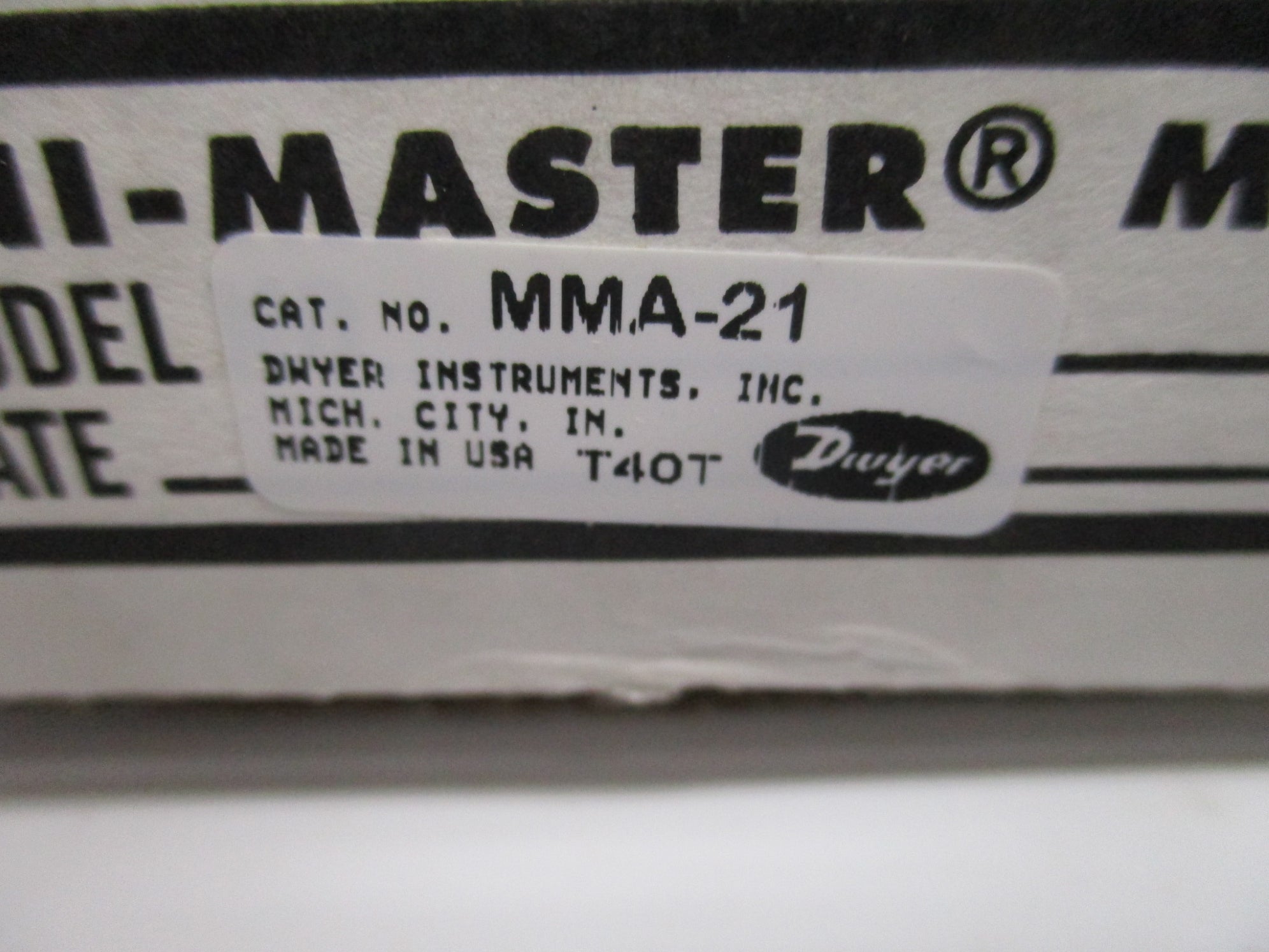 DWYER MMA-21 NSMP