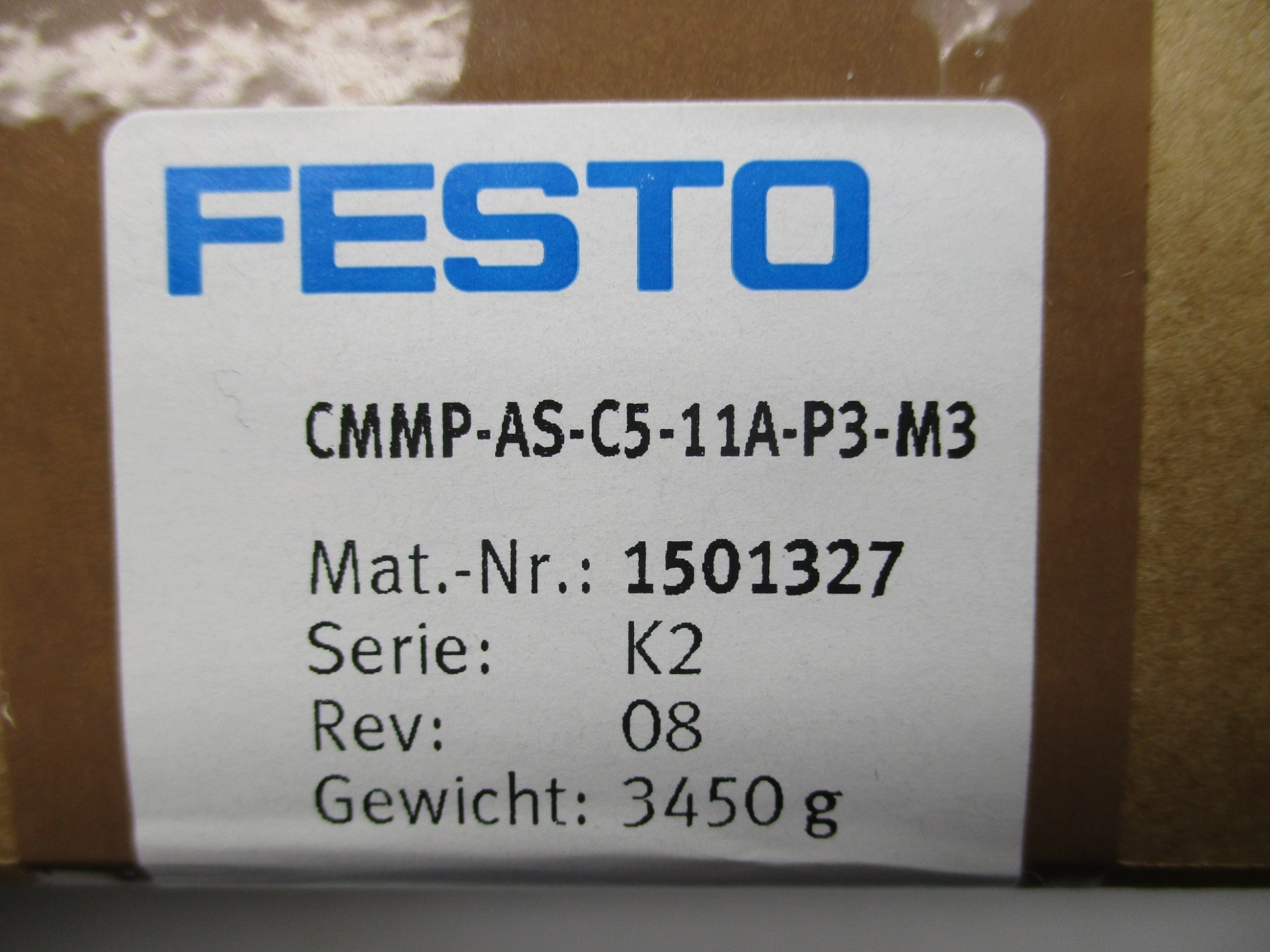 FESTO CMMP-AS-C5-11A-P3-M3 1501327 NSFS