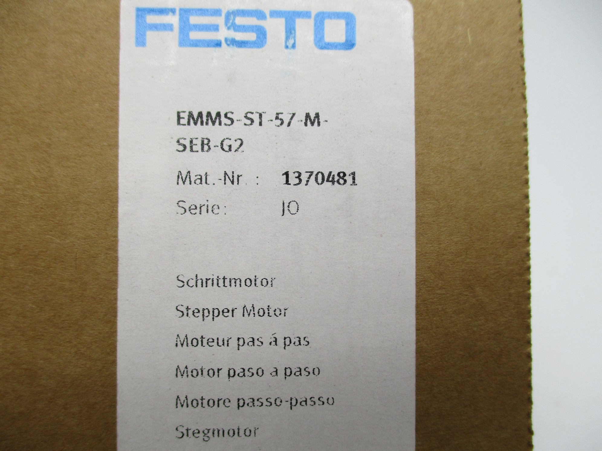 FESTO EMMS-ST-57-M-SEB-G2 1370481 NSFS