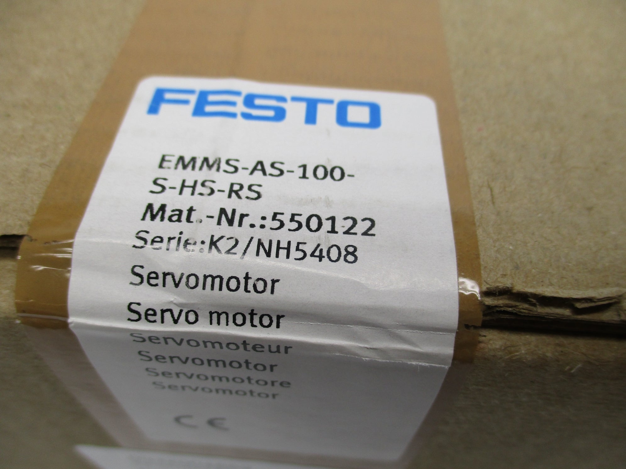 FESTO EMMS-AS-100-S-HS-RS 550122 NSFS