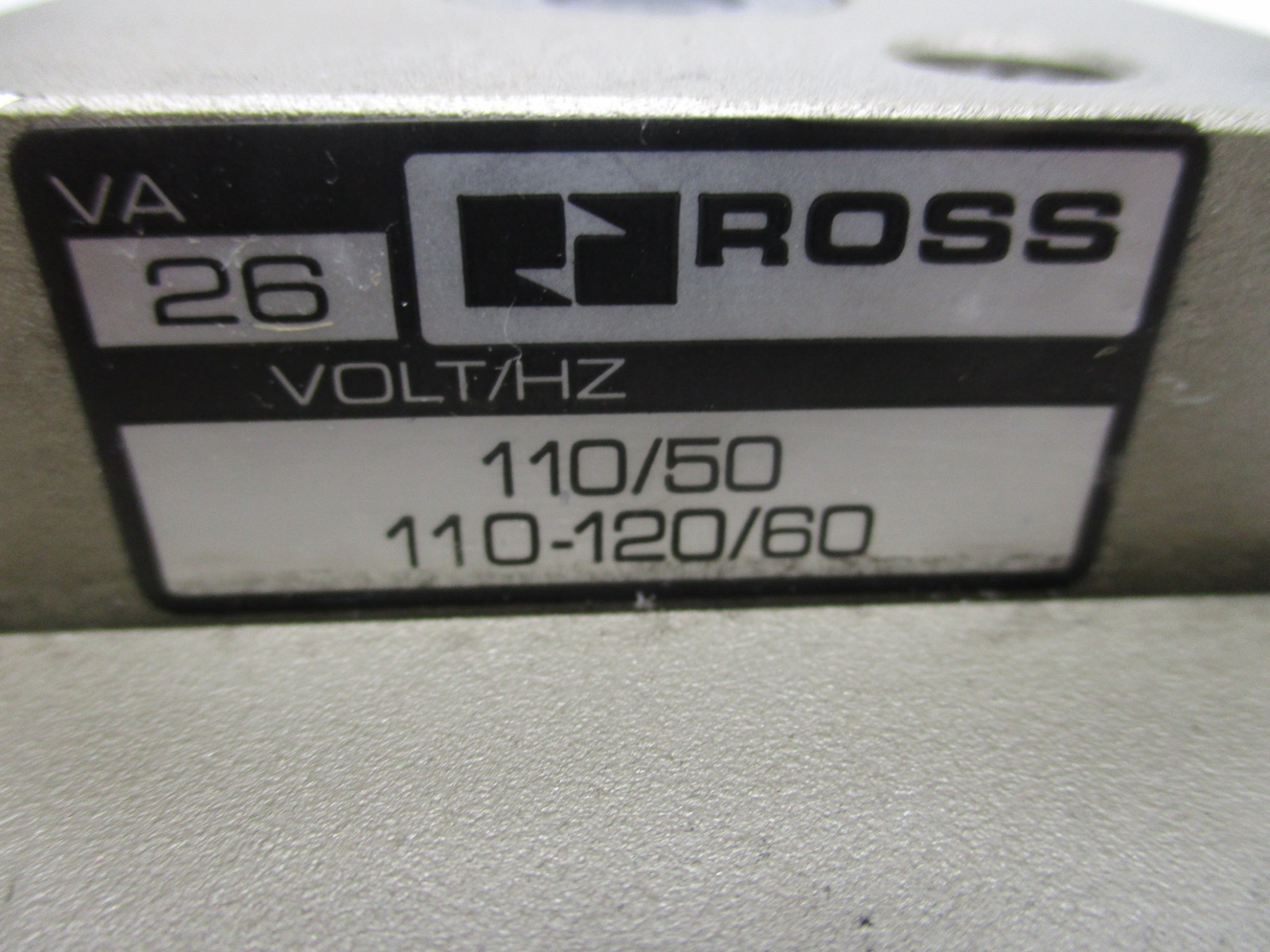 ROSS W7077A3331 110V/50HZ-120V/60HZ 1-10BAR UNMP