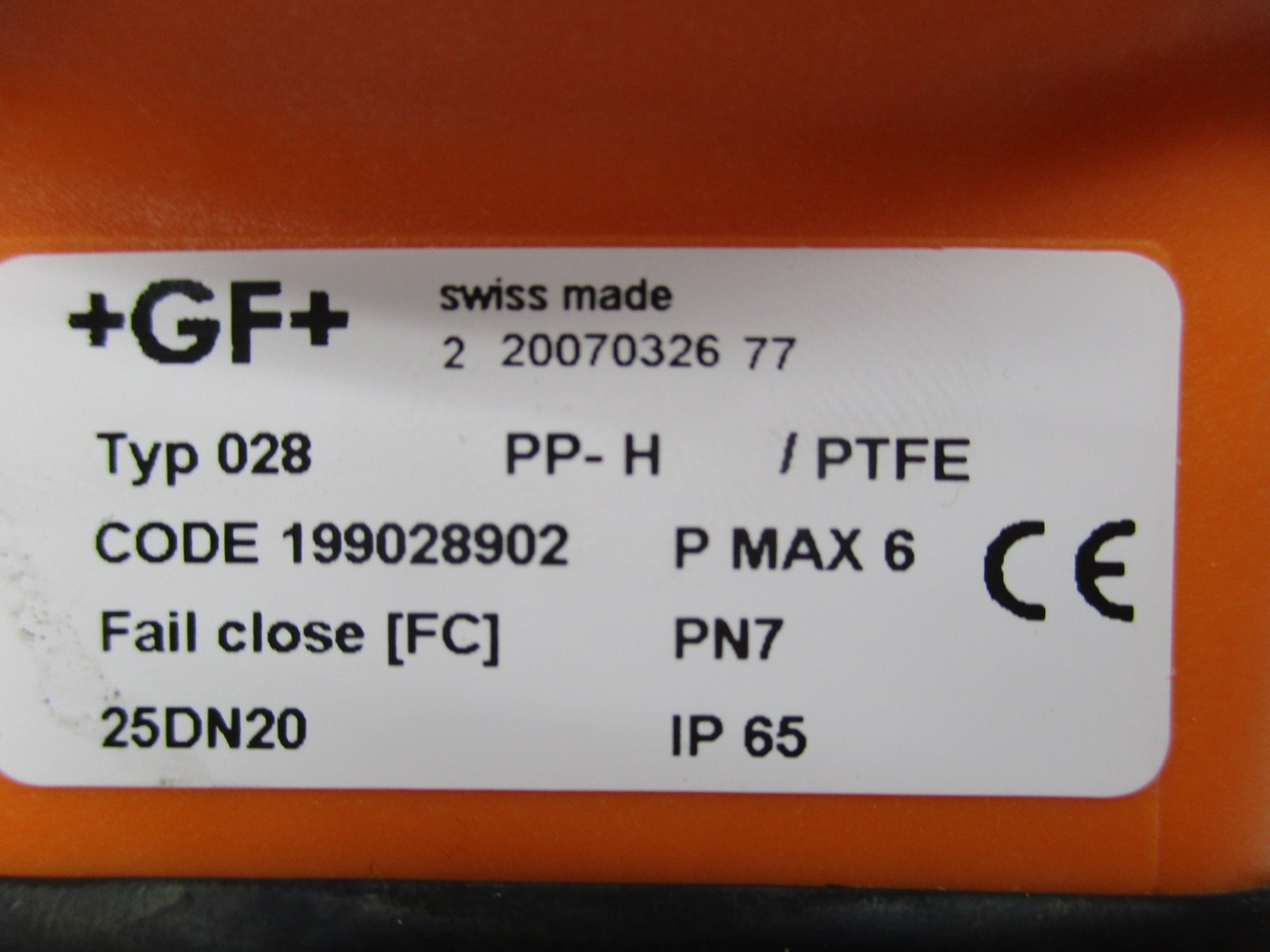 GEORG FISCHER 028PP-H 199028902 NSNP