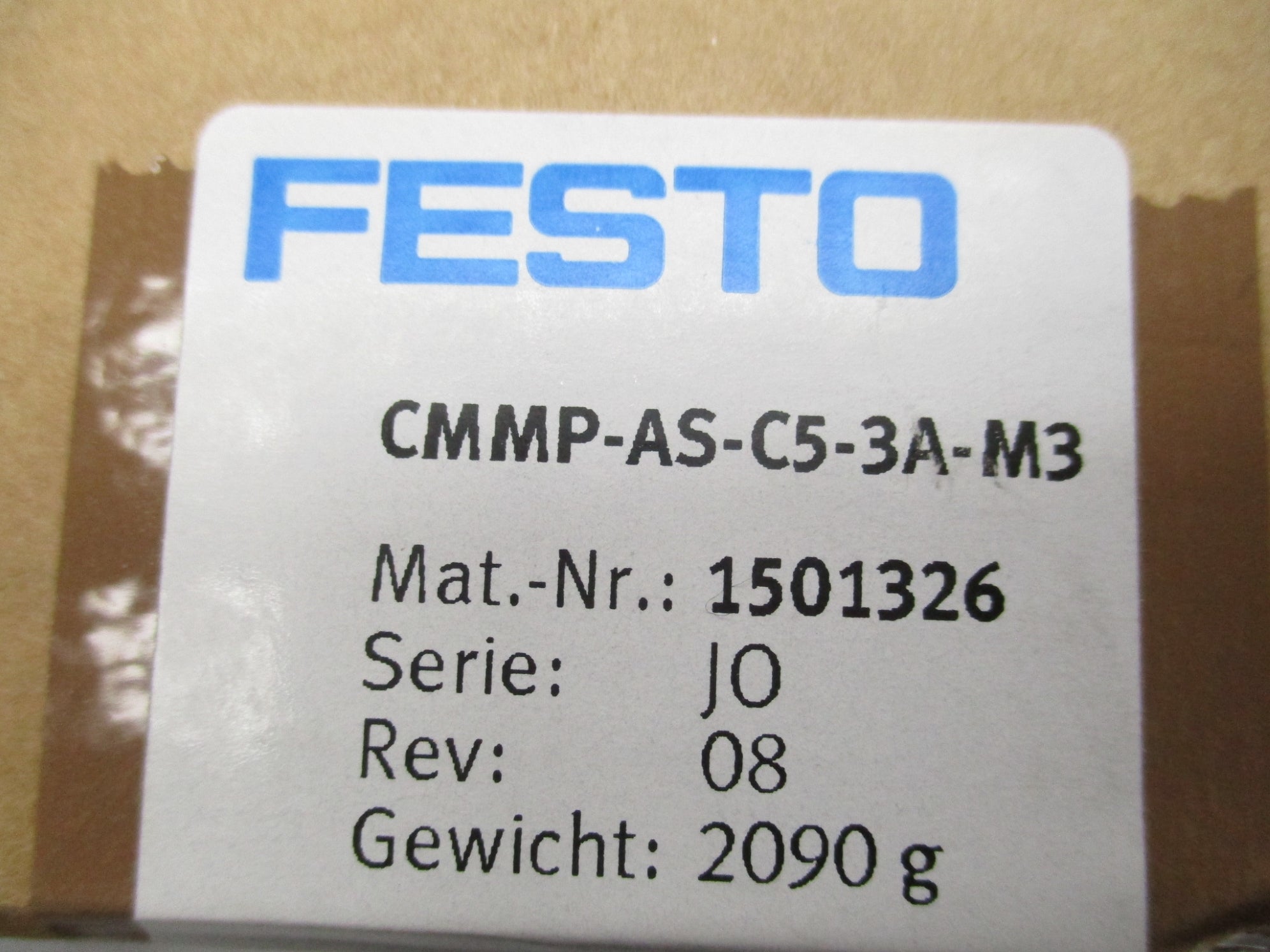 FESTO CMMP-AS-C5-3A-M3 1501326 NSFS