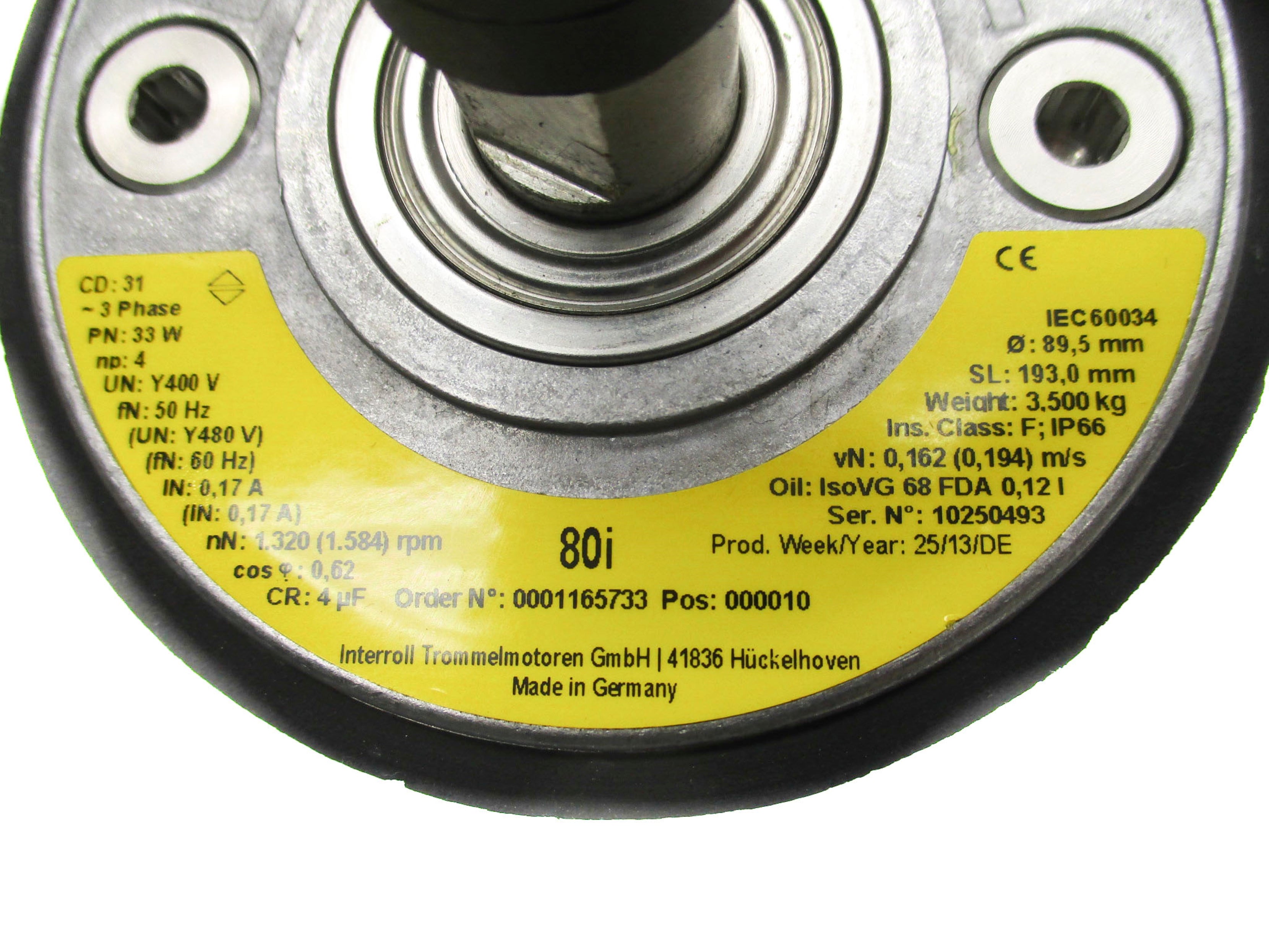 INTERROLL 80I NSNP