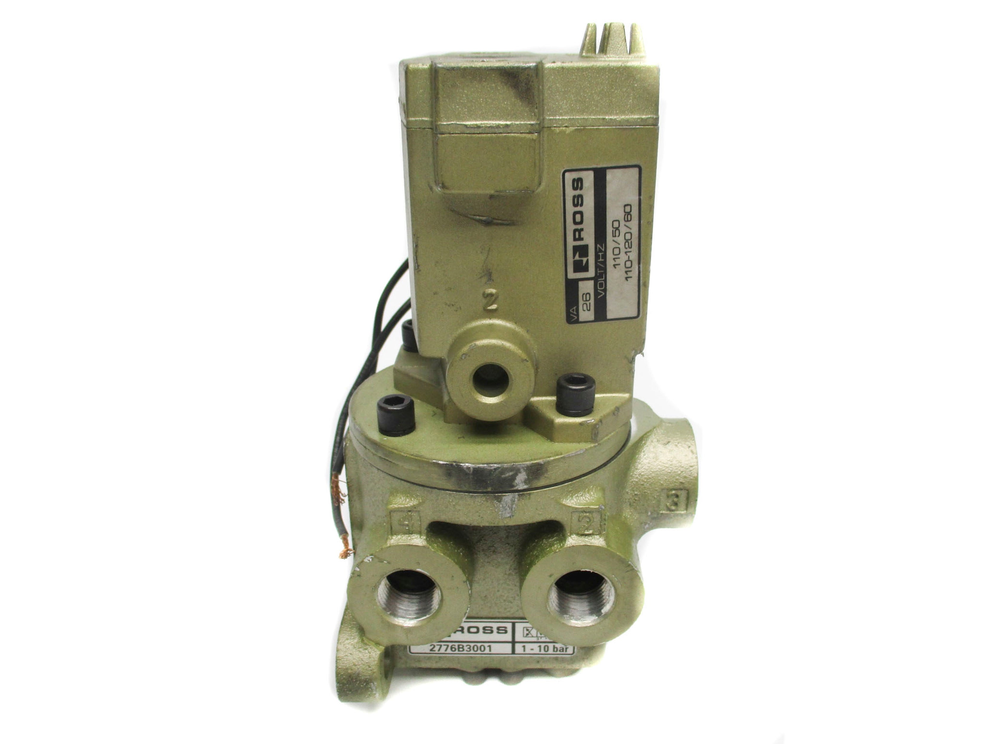 ROSS 2776B3001 110V/50HZ-120V/60HZ 1-10BAR UNMP