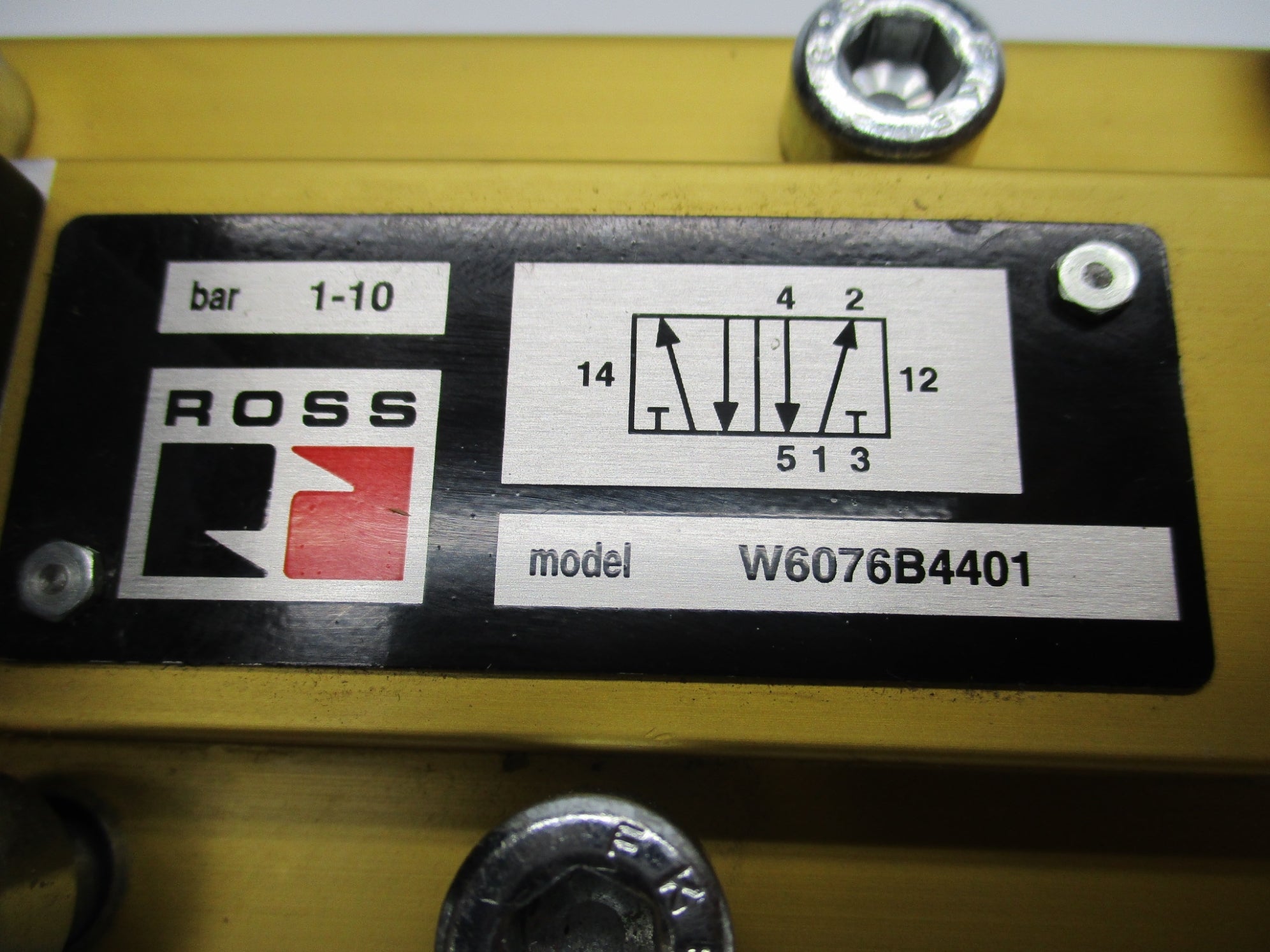 ROSS W6076B4401 48VDC 1-10BAR NSNP