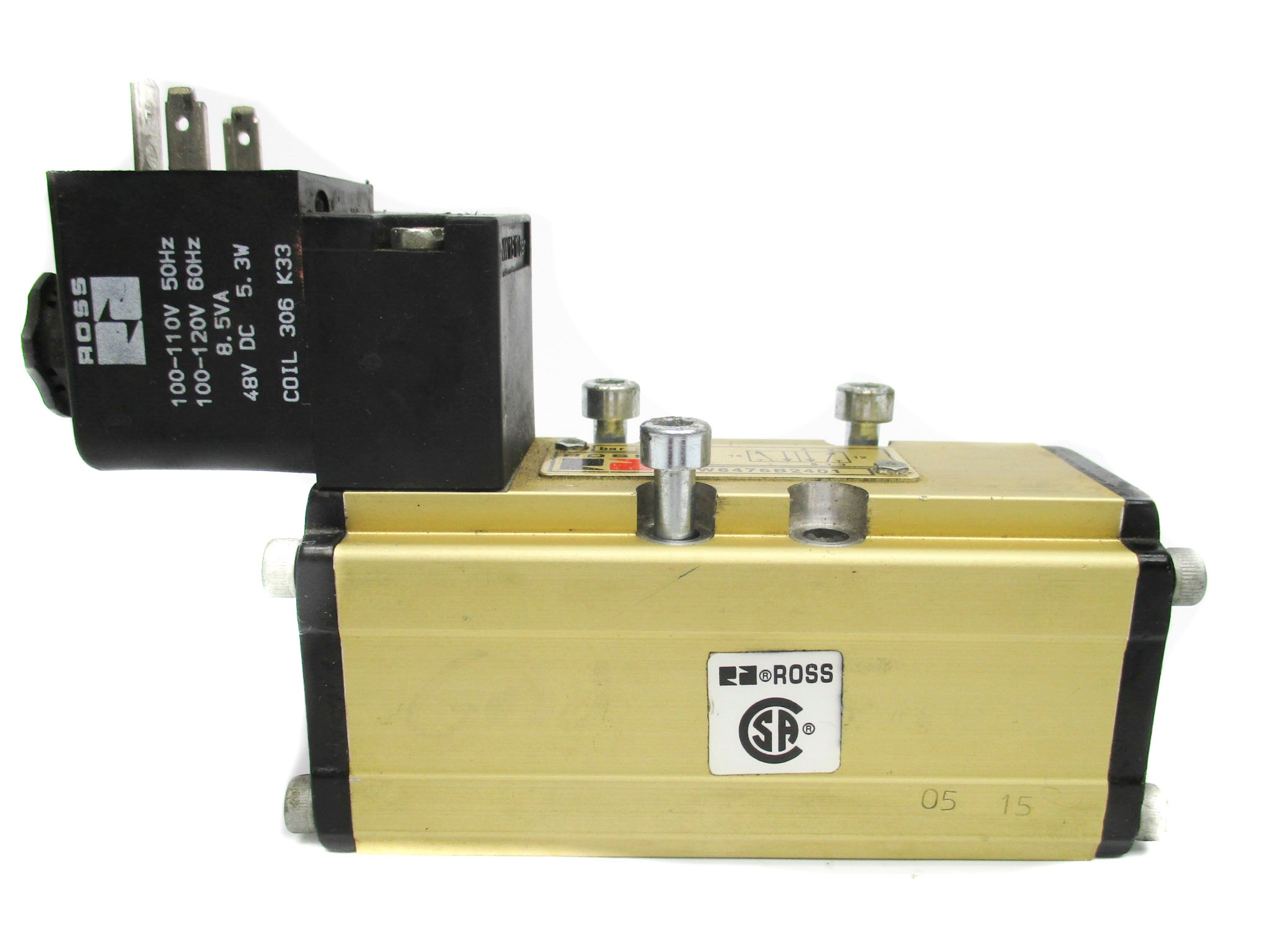 ROSS W6476B2401 48VDC 2-10BAR UNMP