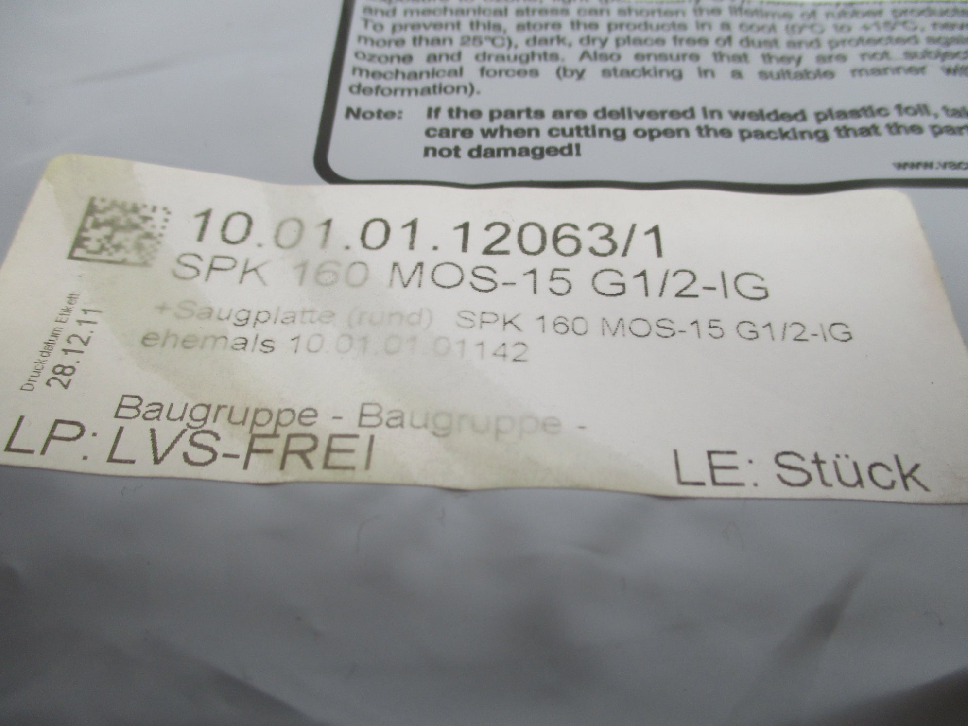 SCHMALZ SPK160MOS-15 NSMP