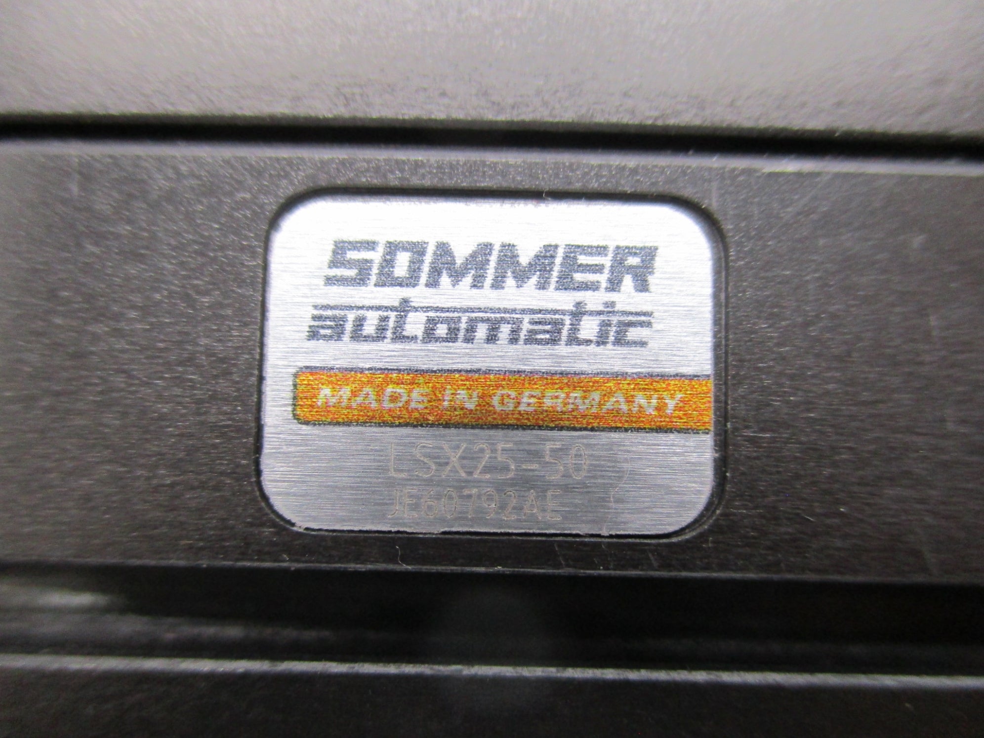 SOMMER AUTOMATION LSX25-50 NSMP