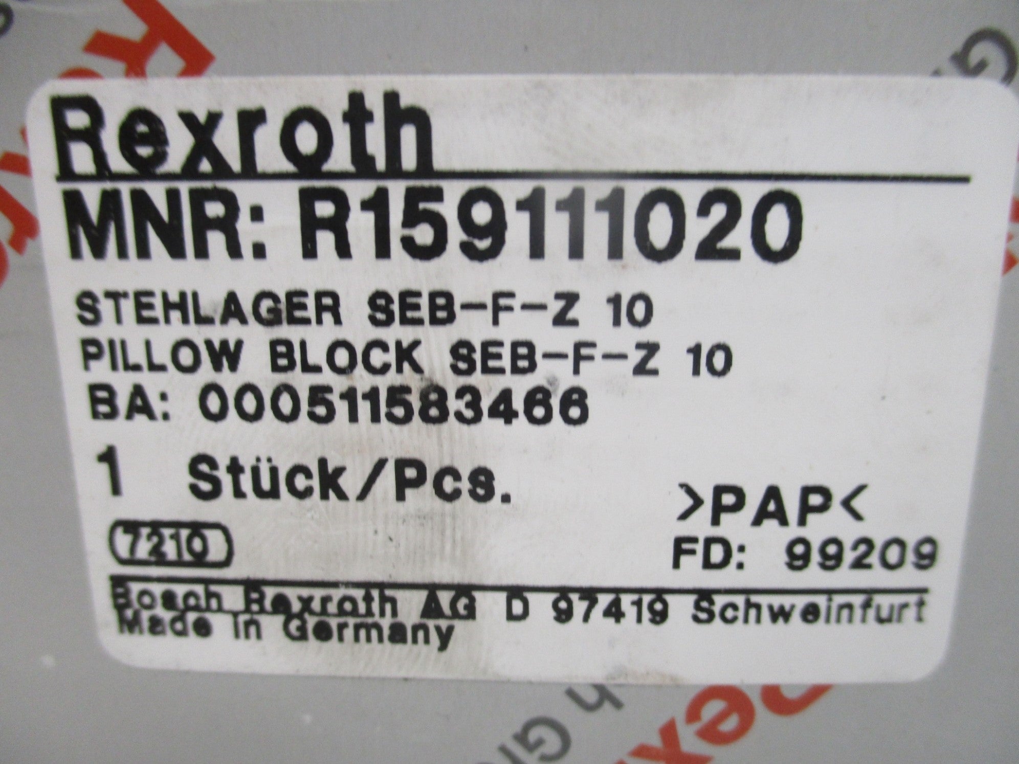 REXROTH R159111020 NSMP