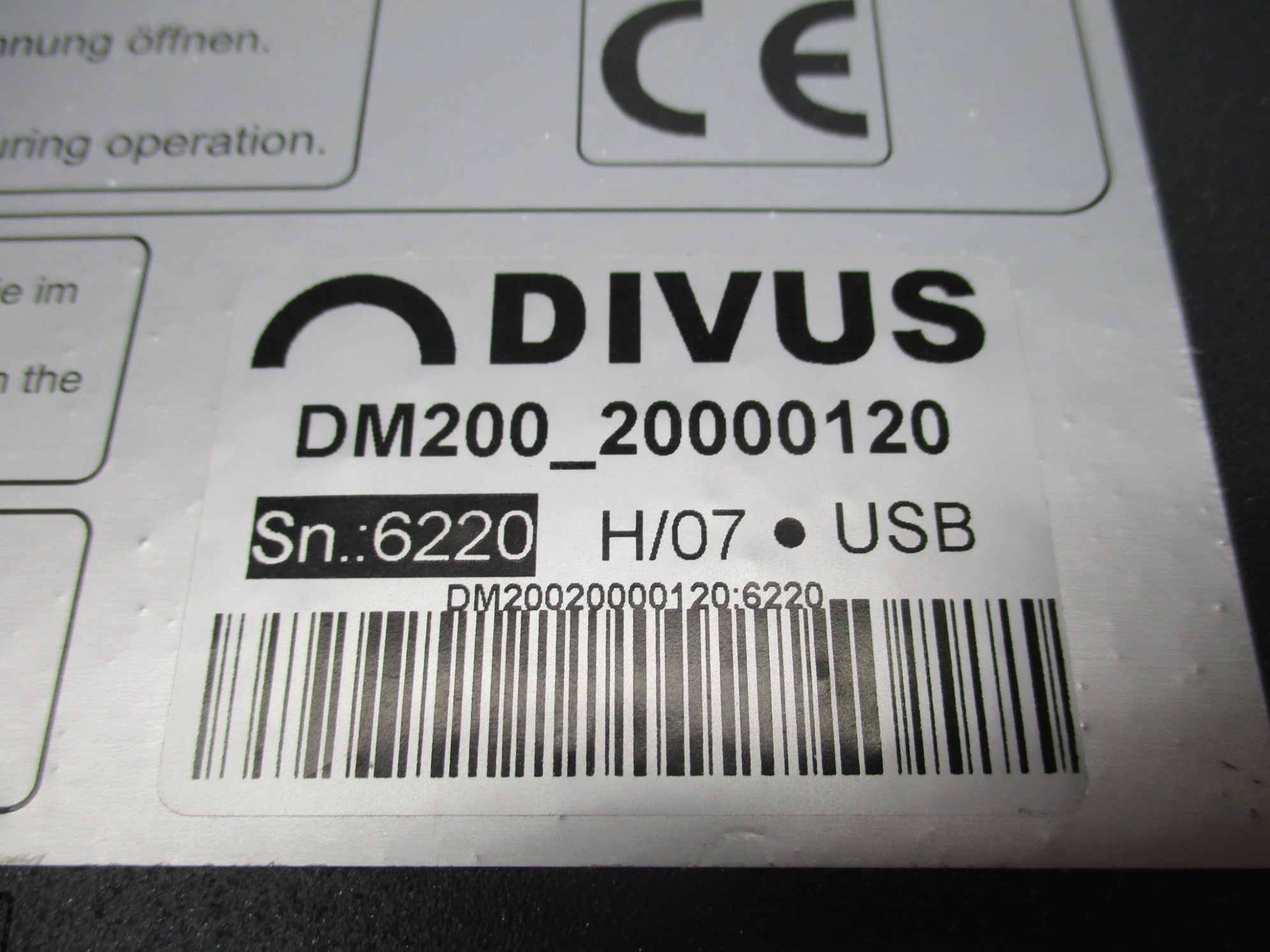 DIVUS DM200_20000120 UNMP