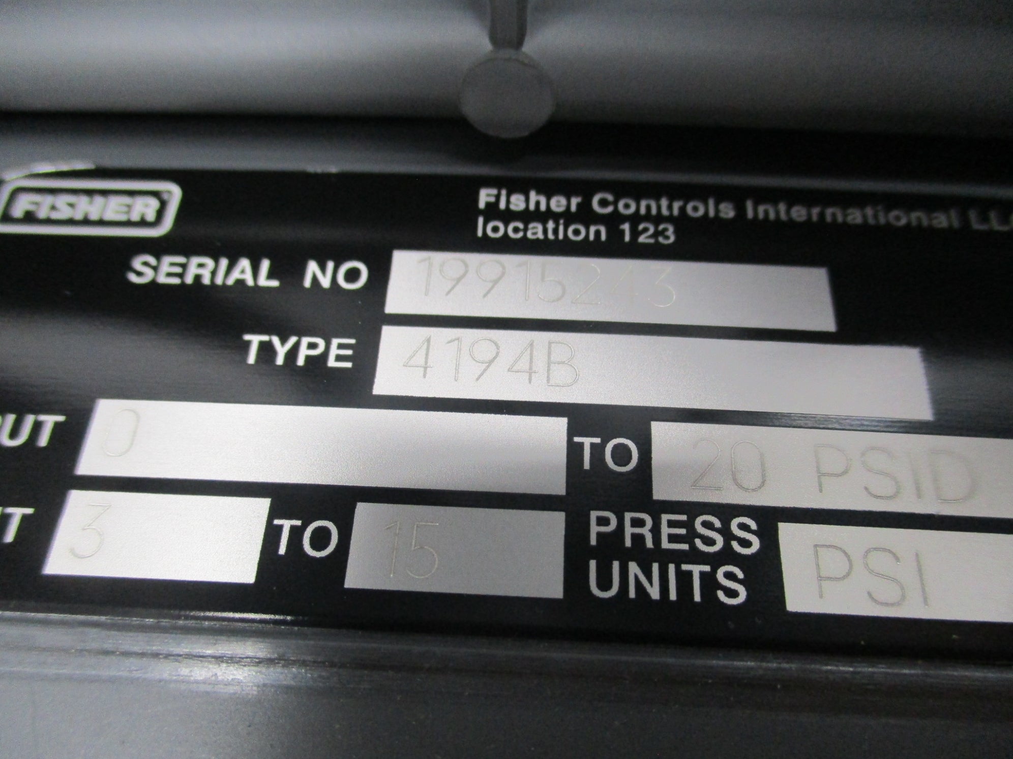 FISHER 419448323287 NSMP