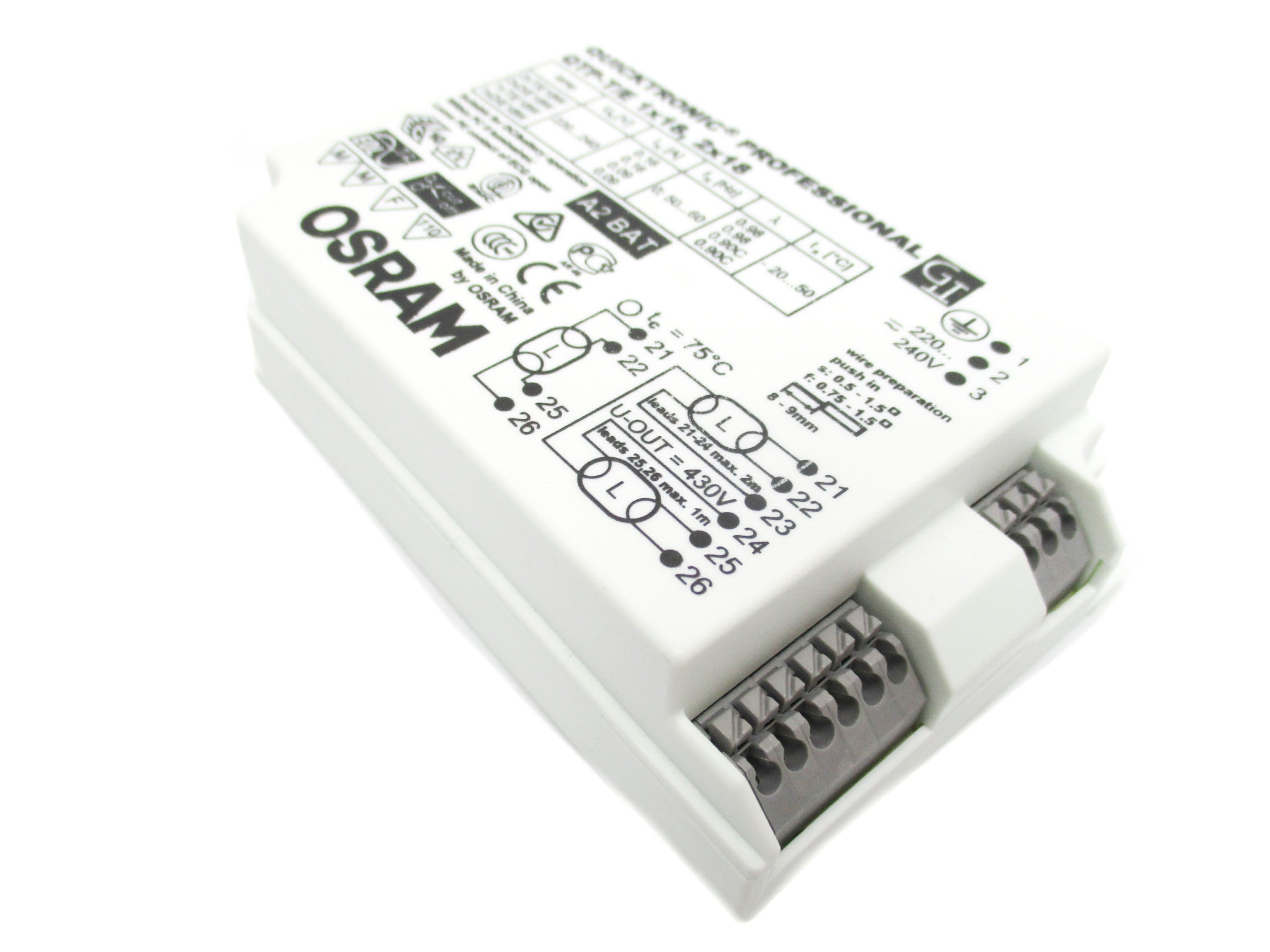 OSRAM QTP-T/E1X18,2X18 NSNP