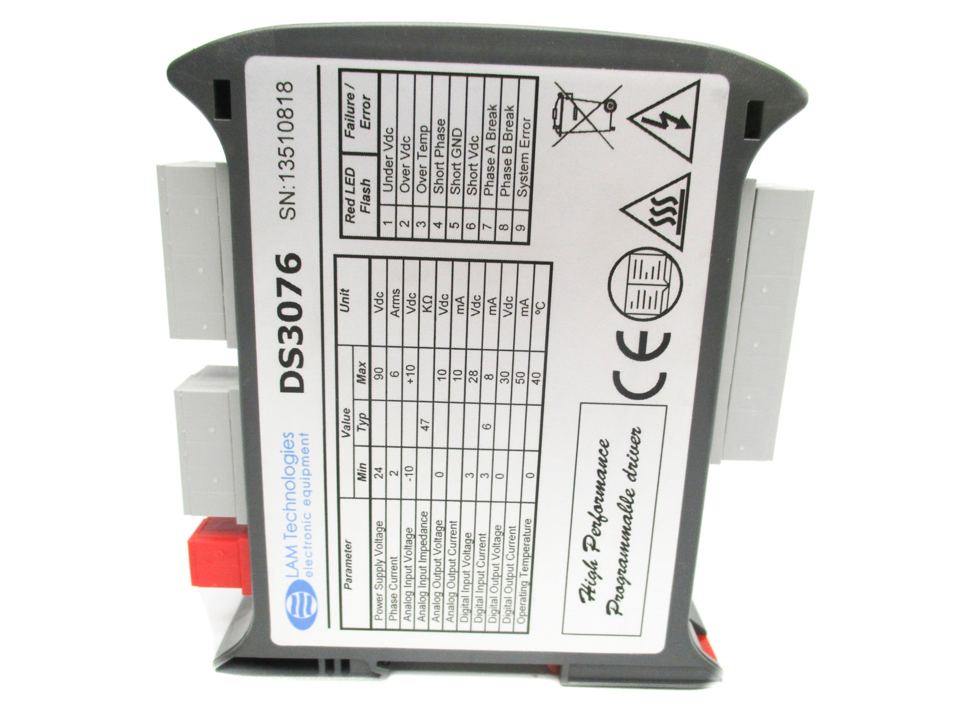 LAM TECHNOLOGIES DS3076 UNMP