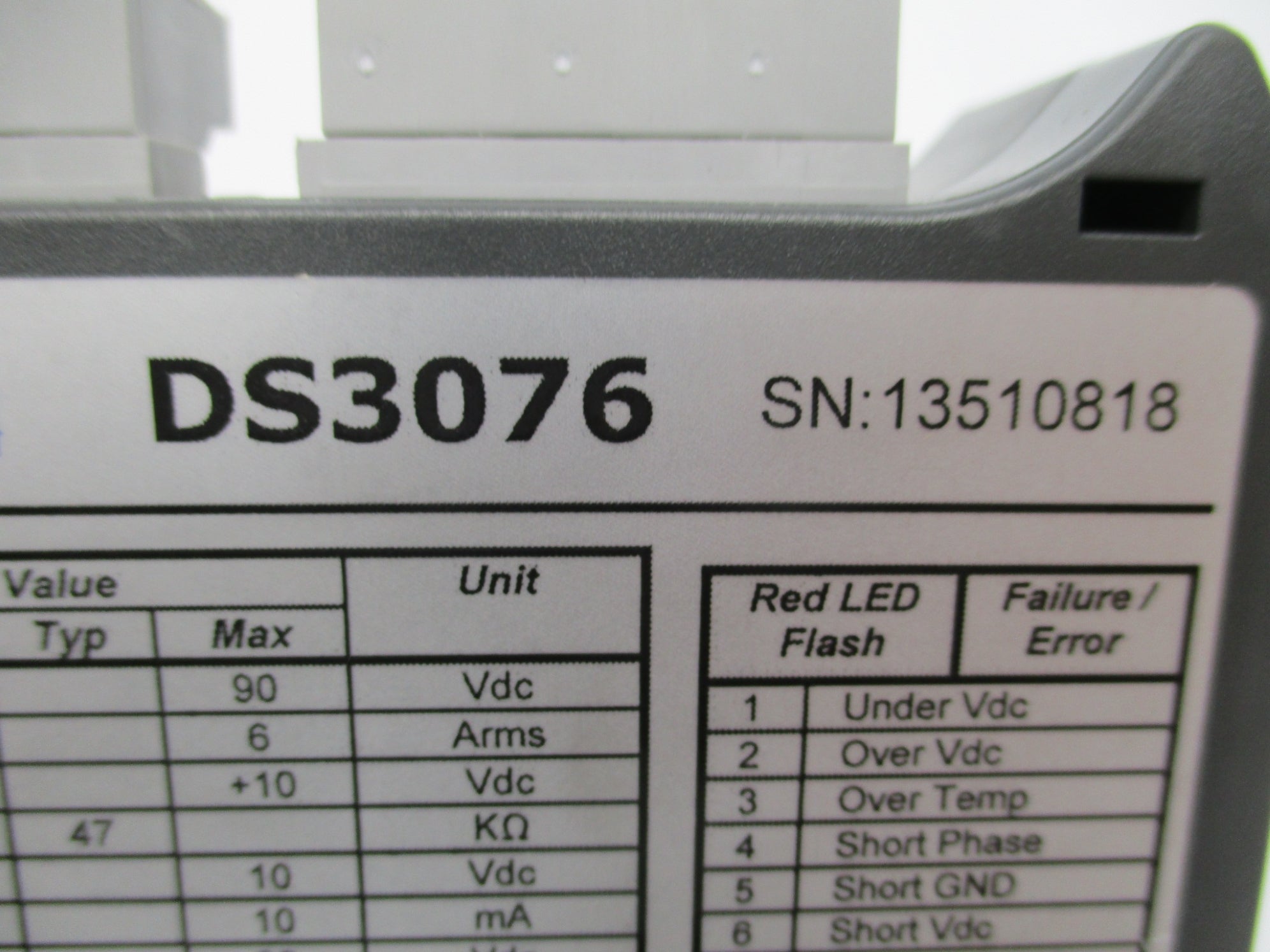 LAM TECHNOLOGIES DS3076 UNMP