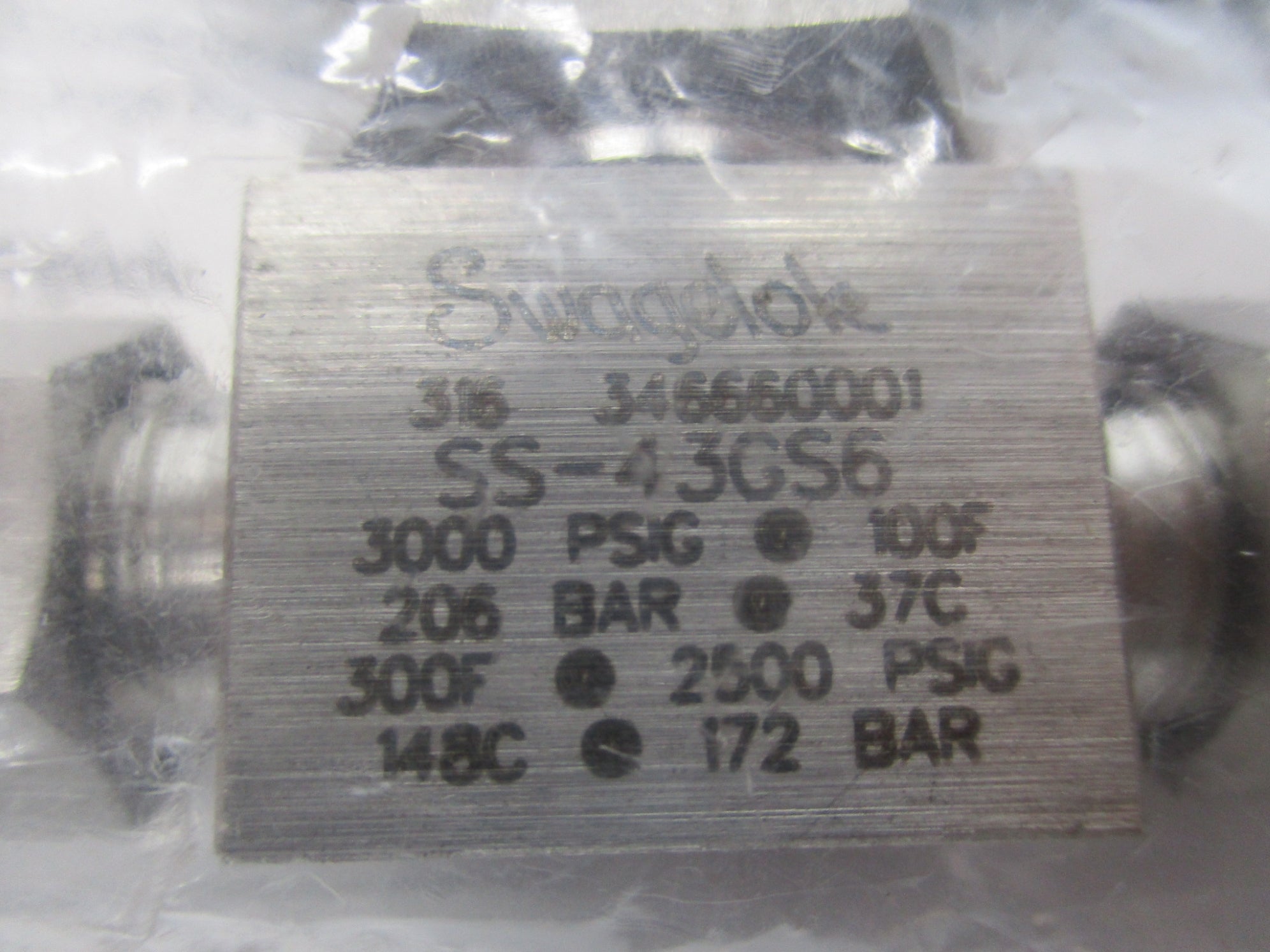 SWAGELOK SS-43GS6 3000PSIG NSMP