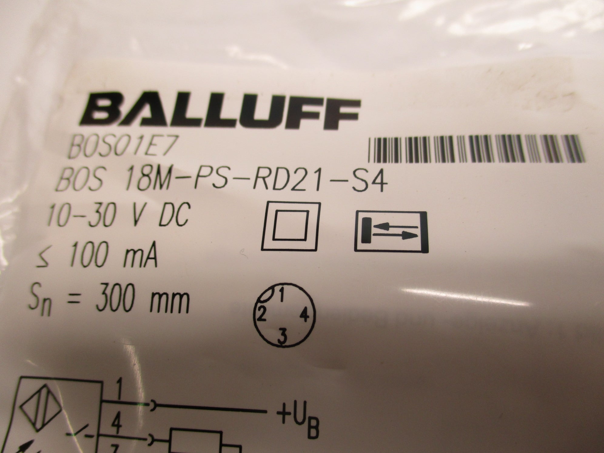 BALLUFF BOS18M-PS-RD21-S4 NSMP