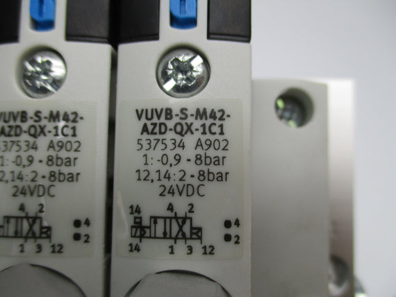 FESTO VUVB-S-B42-ZD-QX-1C1 537535 .9-8BAR 24VDC (AS PICTURED) NSNP