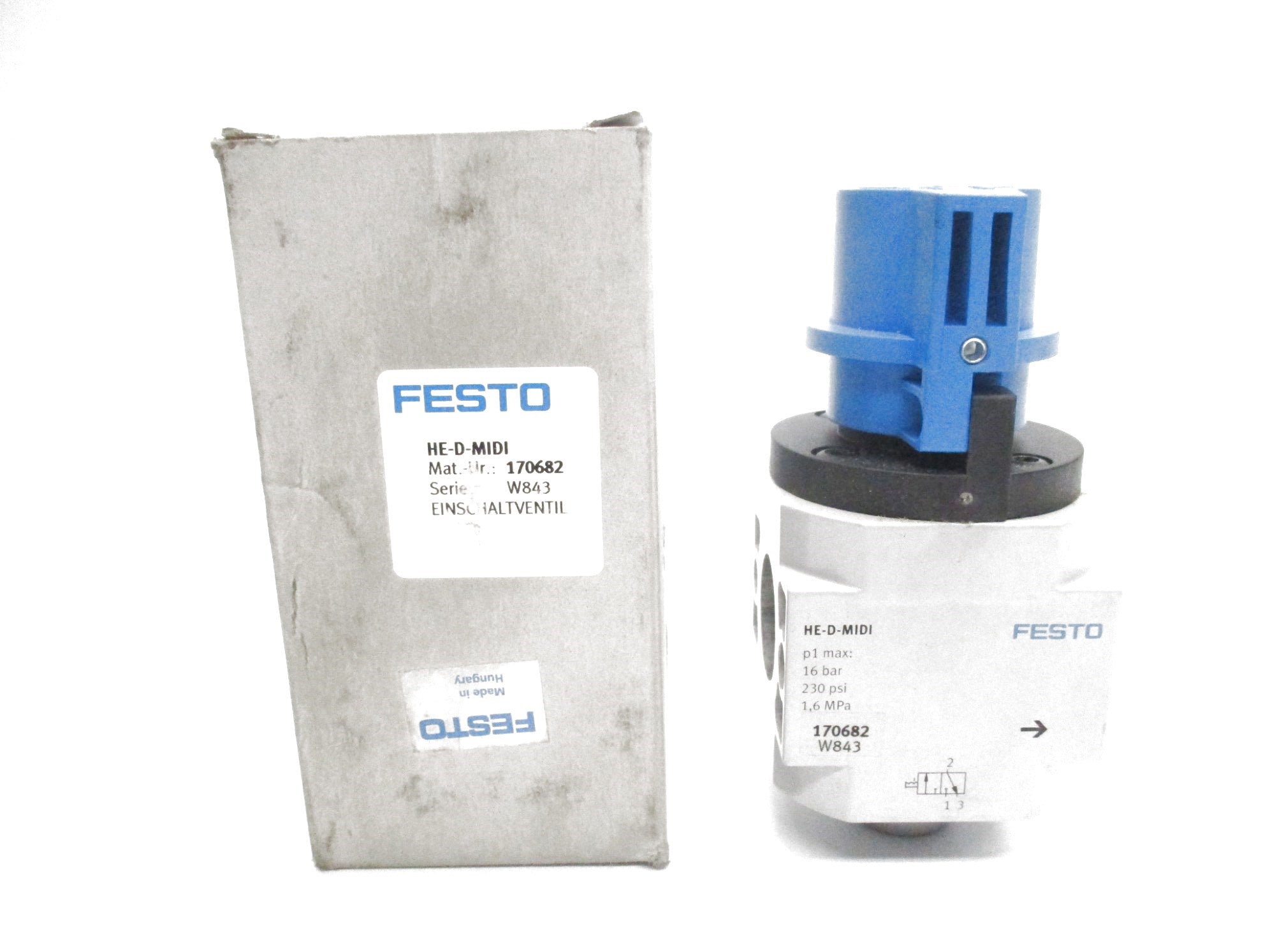 FESTO HE-D-MIDI 170682 230PSI NSMP