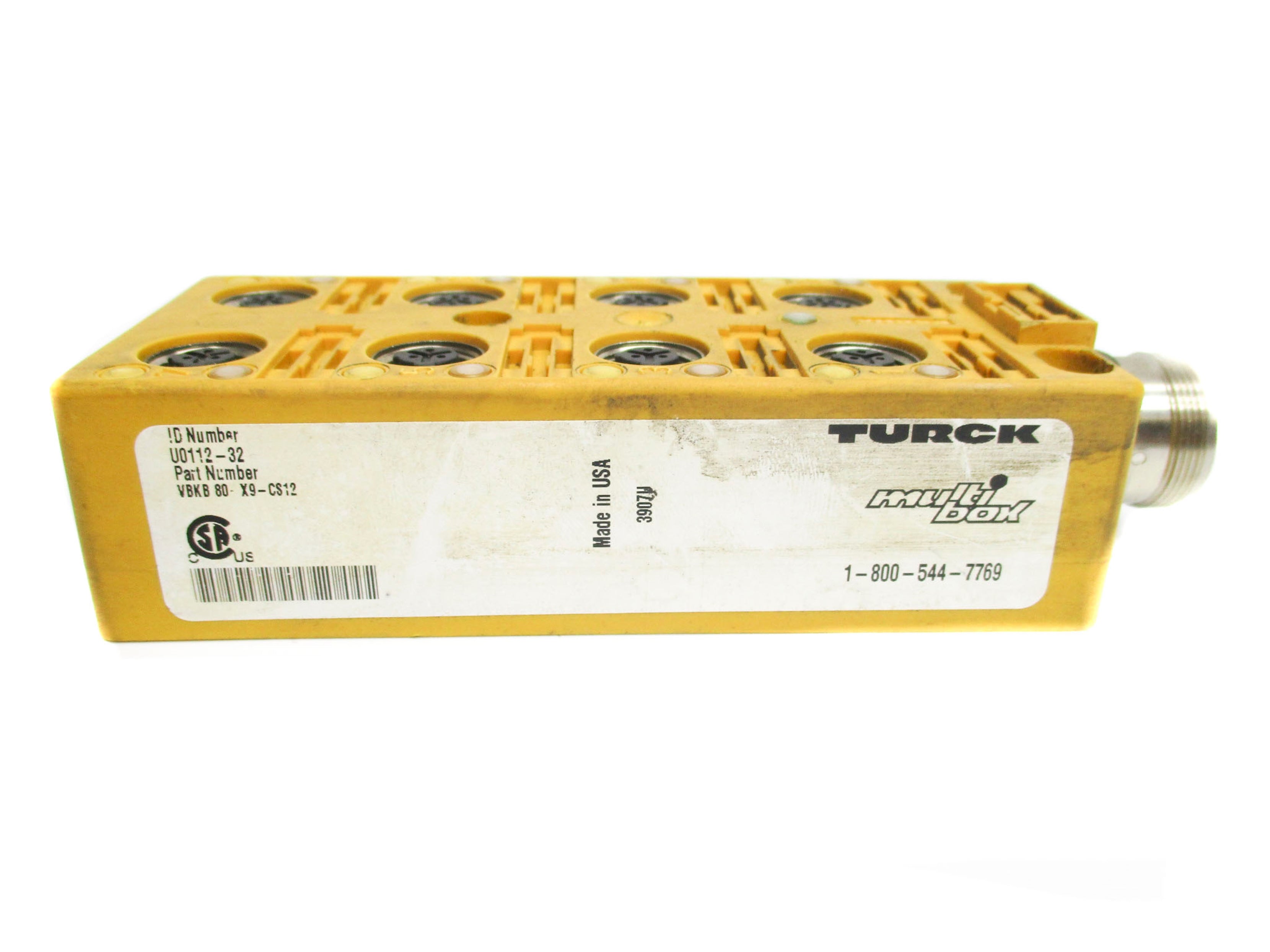 TURCK VBKB80-X9-CS12 U0112-32 UNMP