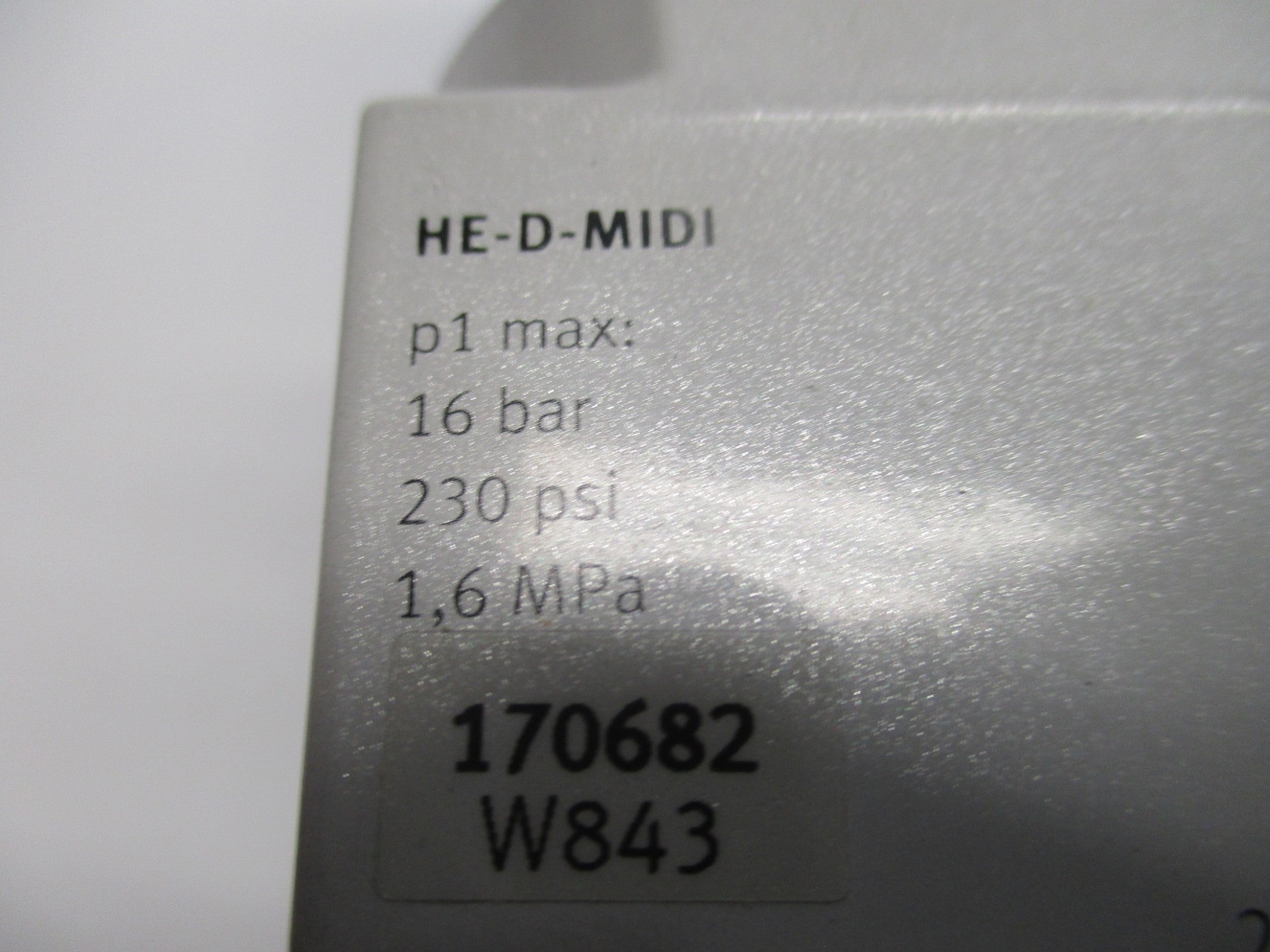 FESTO HE-D-MIDI 170682 230PSI NSMP