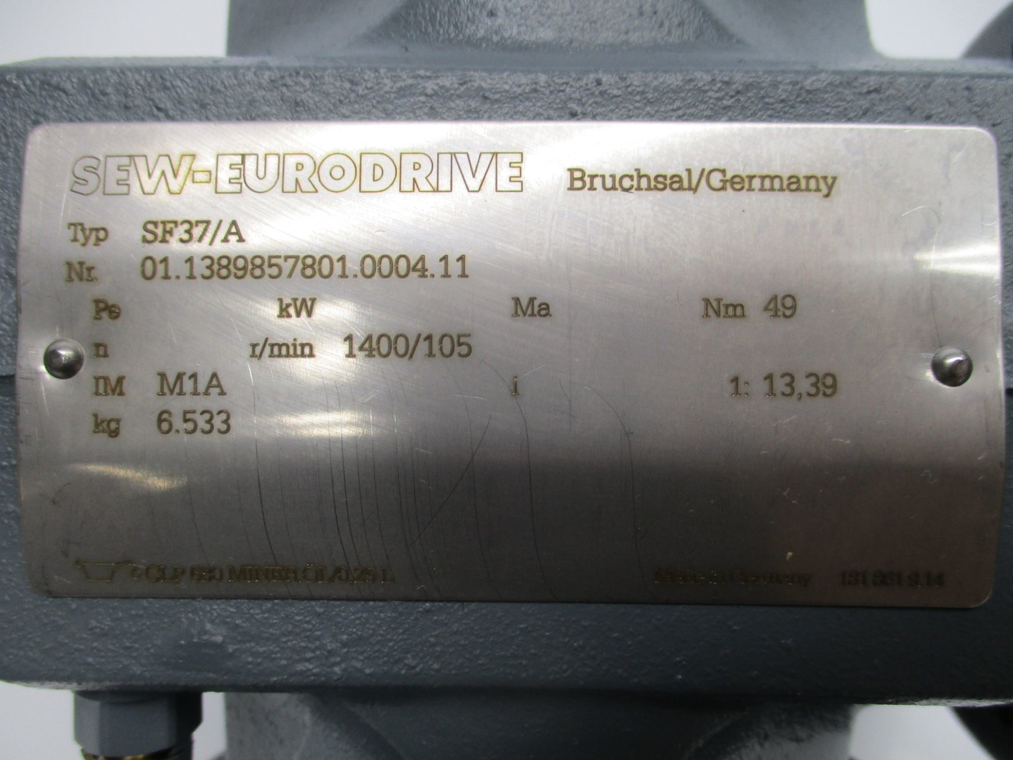 SEW-EURODRIVE SF37/A NSNP