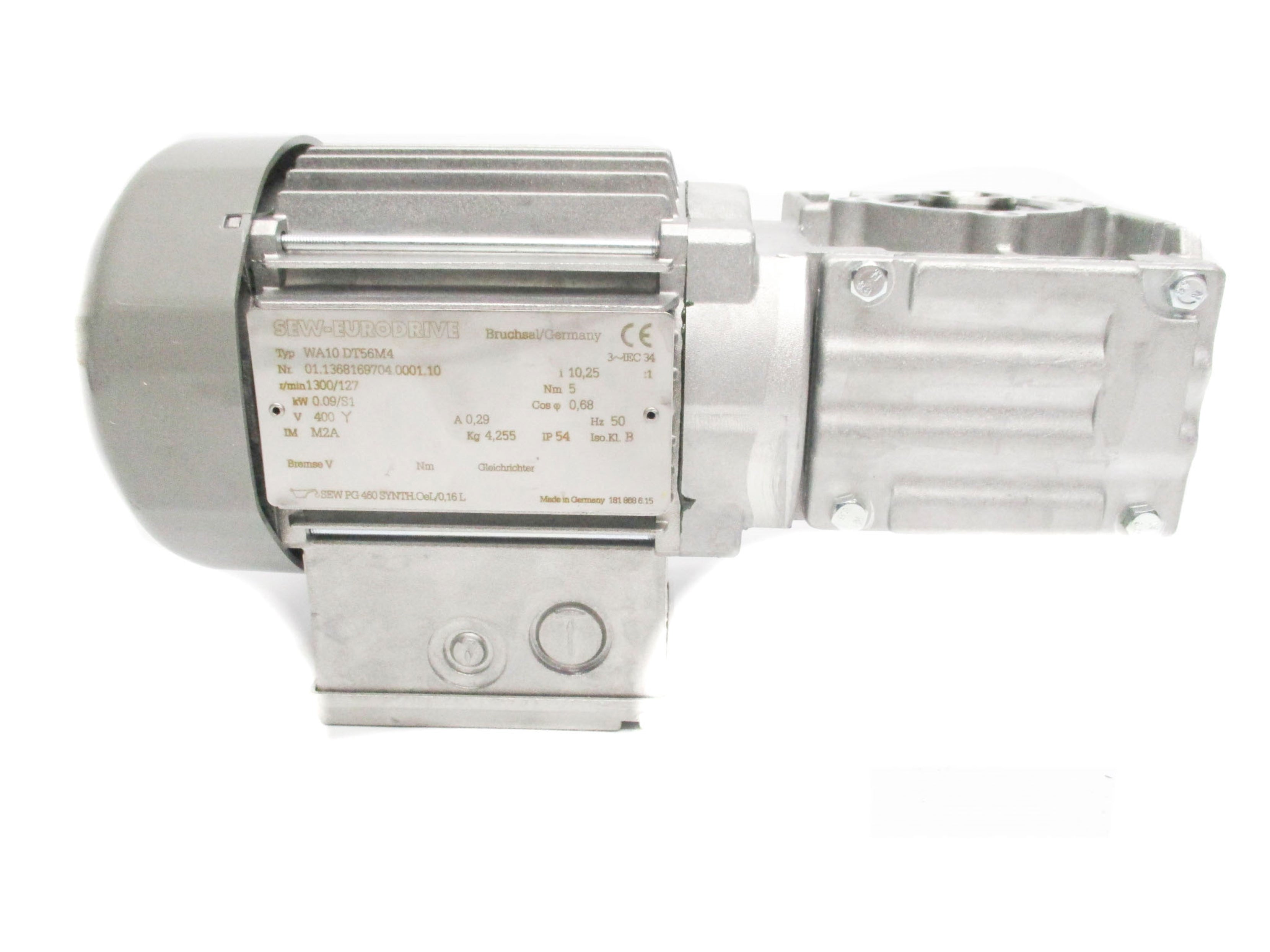 SEW-EURODRIVE WA10DT56M4 (1300/127RPM) NSNP