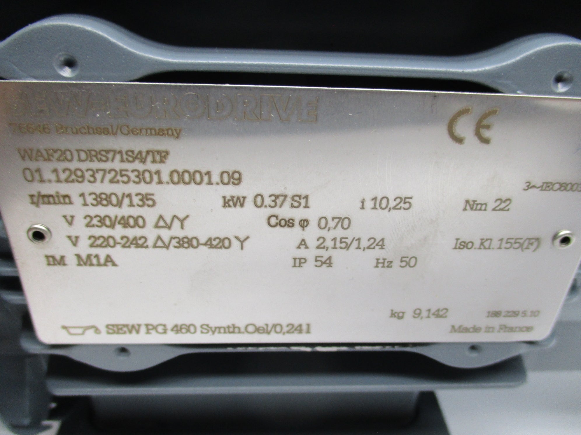 SEW-EURODRIVE WAF20DRS71S4/TF NSNP