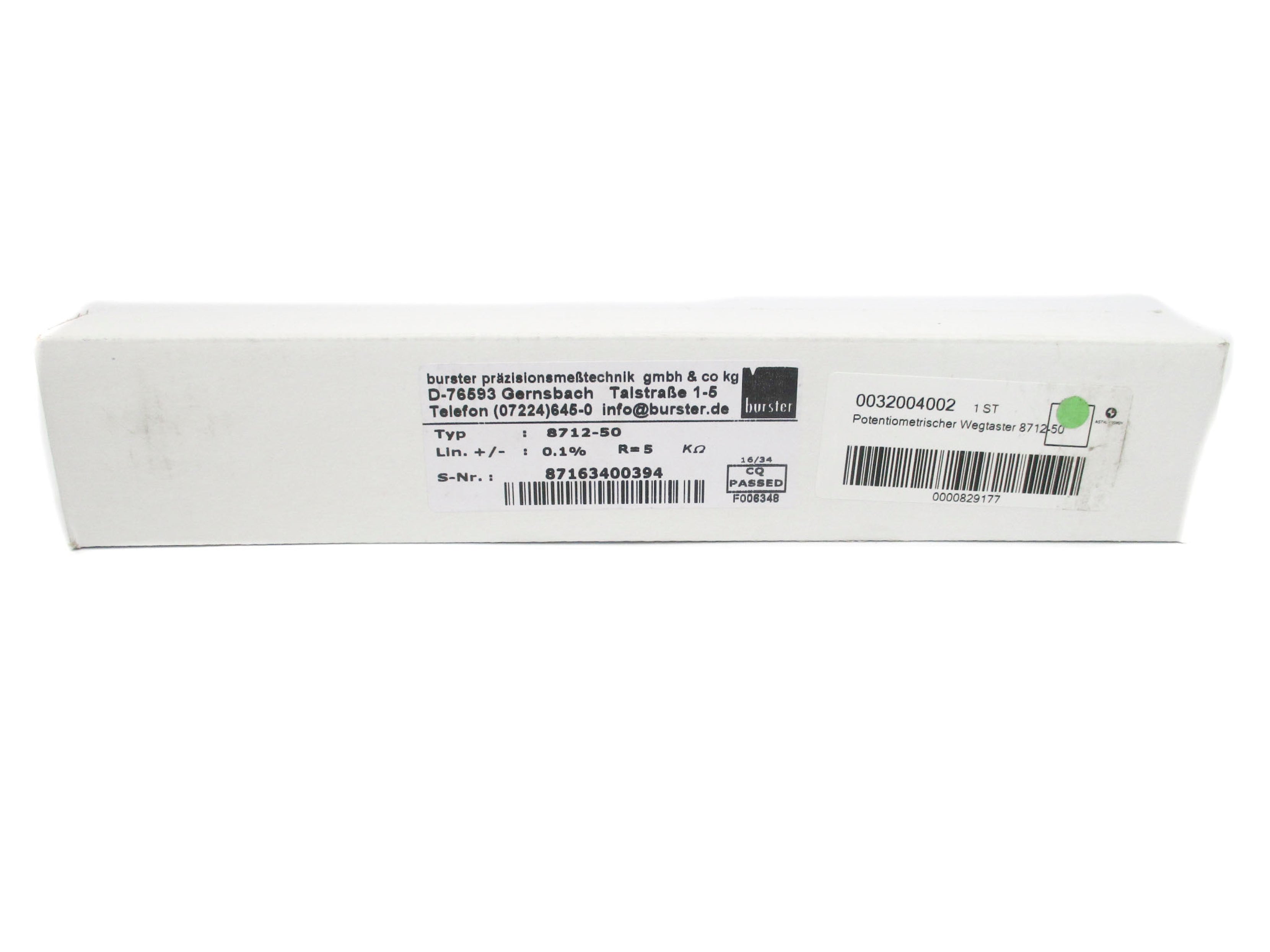 BURSTER 8712-50 NSFS
