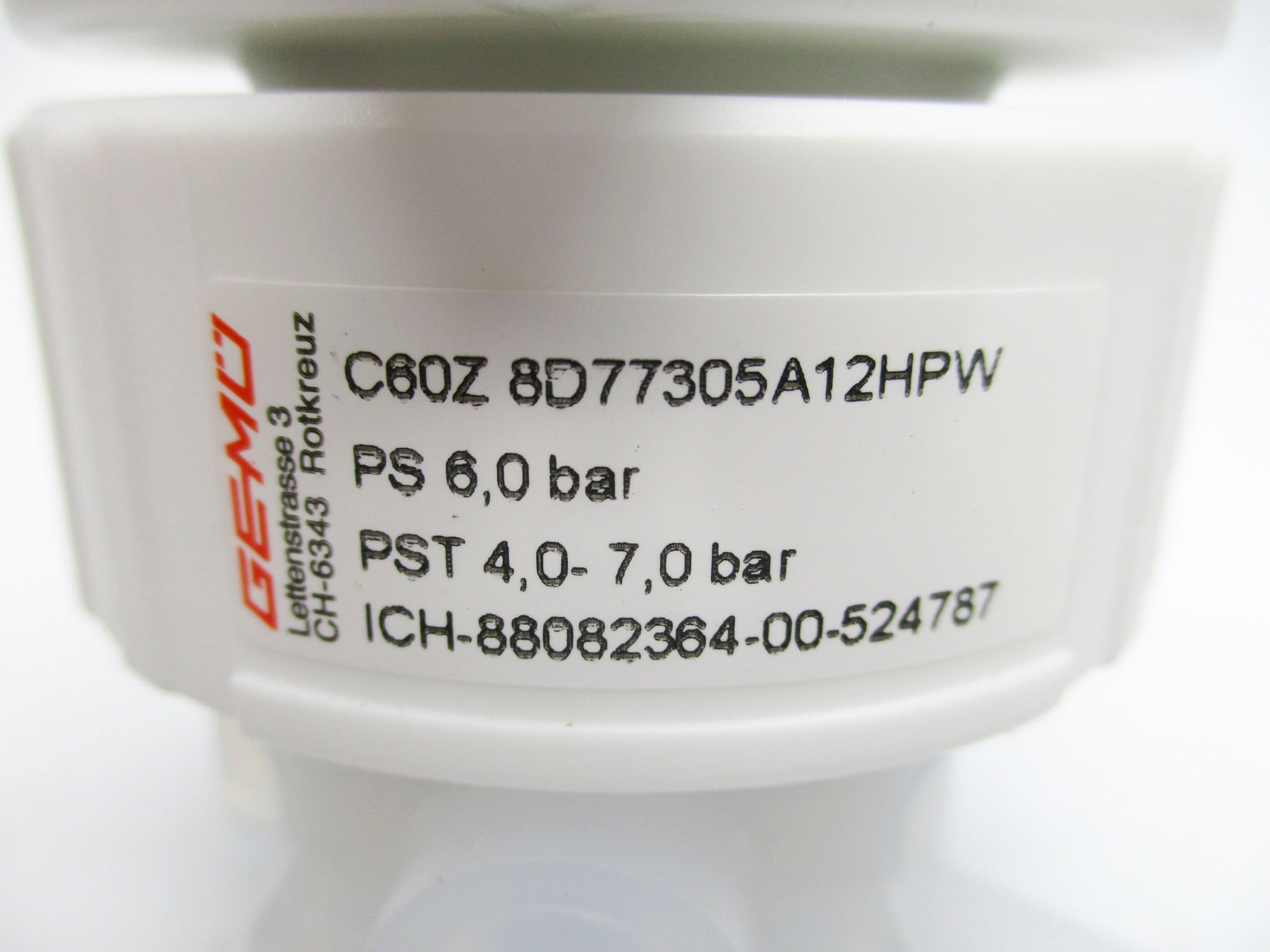 GEMU C60Z8D77305A12HPW NSNP