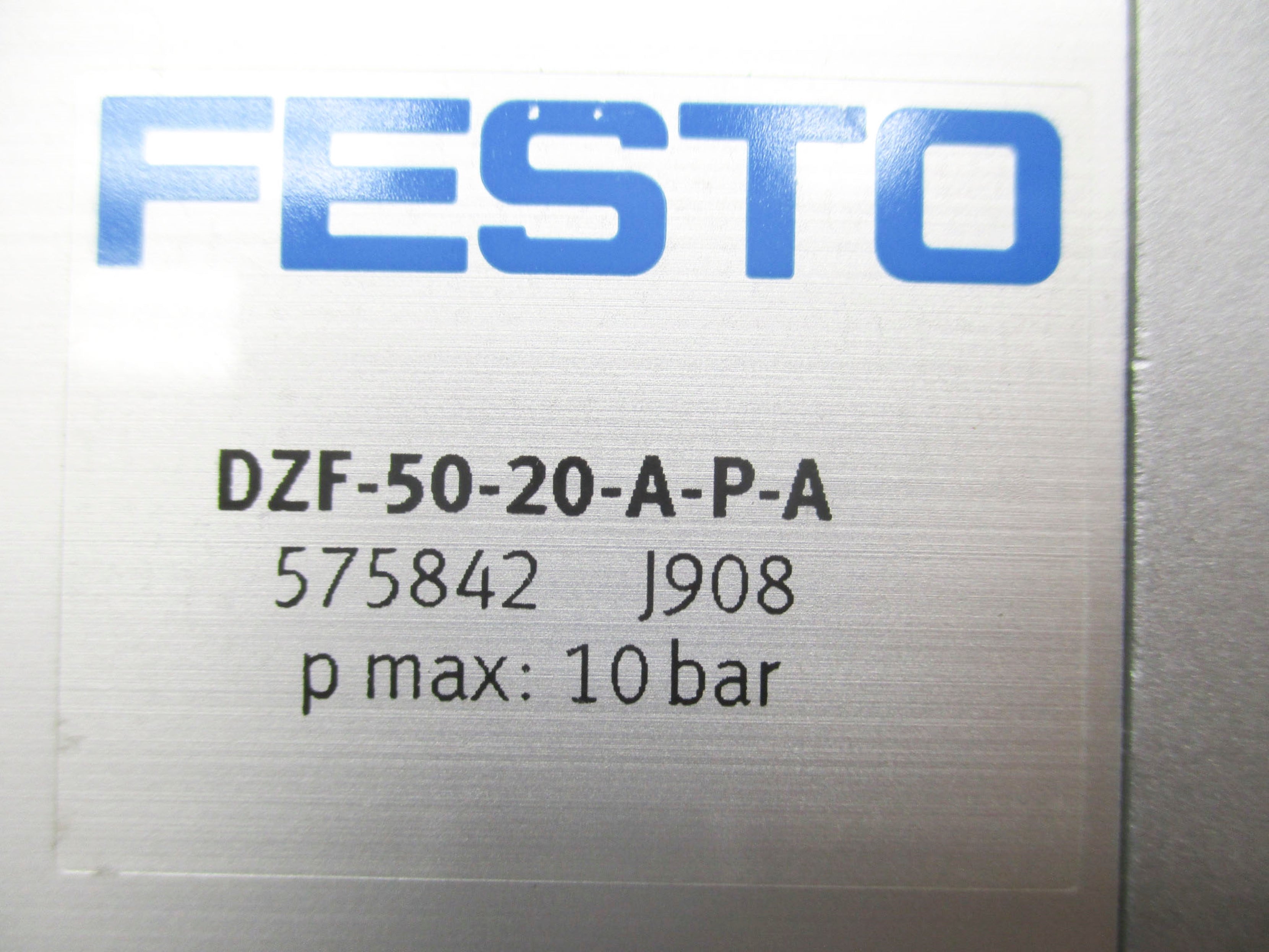 FESTO DZF-50-20-A-P-A 575842 10BAR UNMP