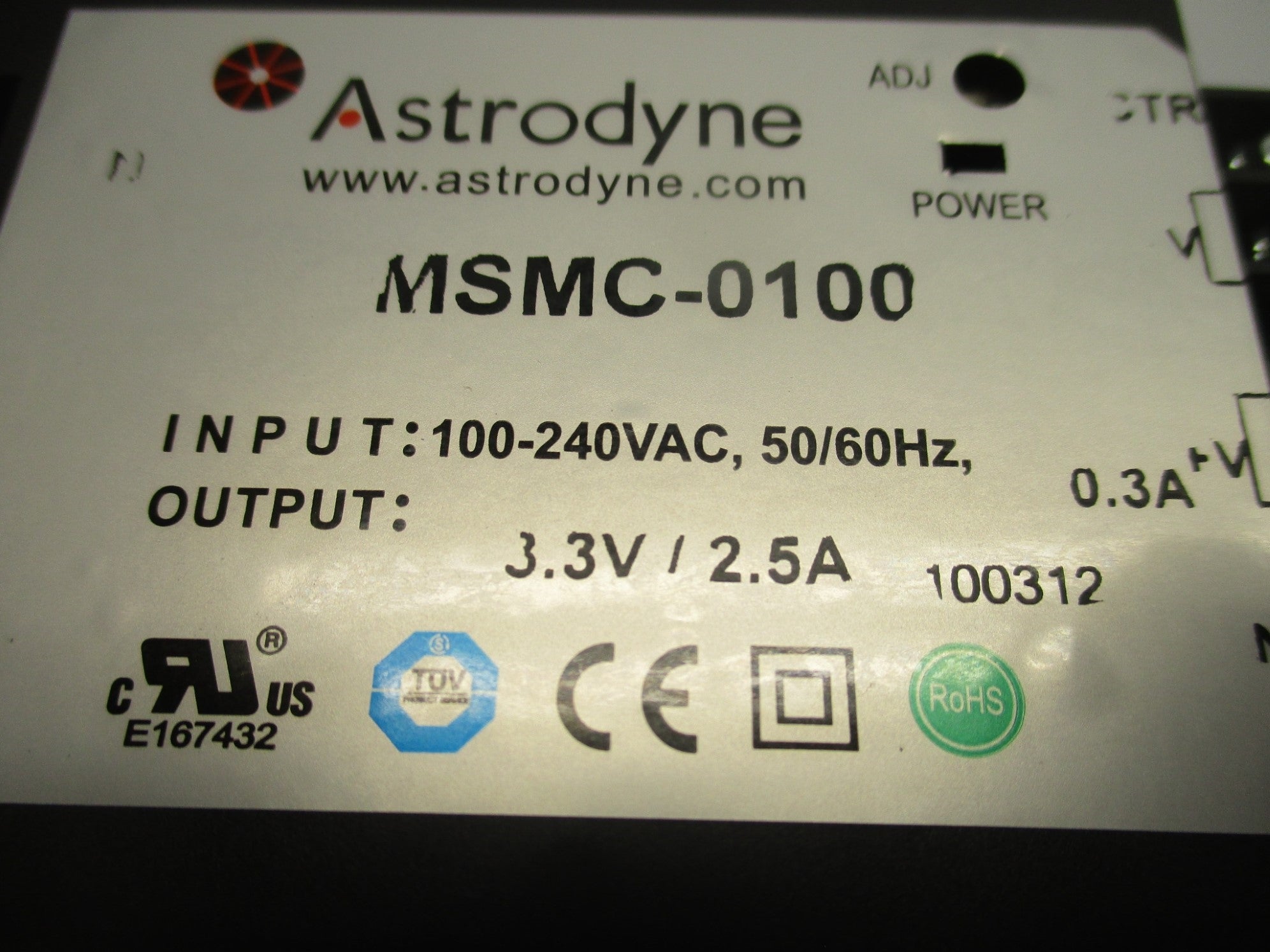 ASTRODYNE MSMC-0100 NSMP