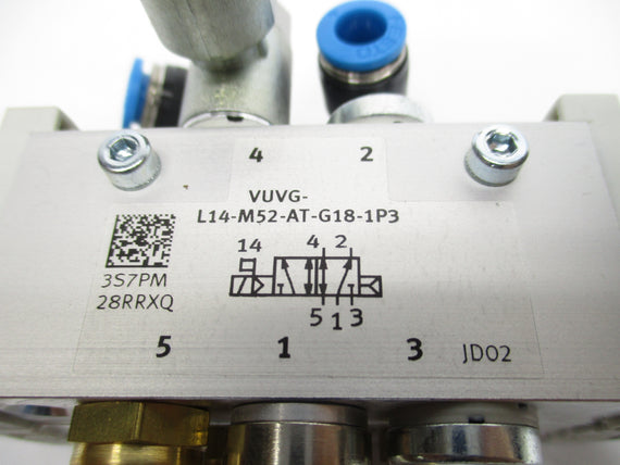 FESTO VUVG-L14-M52-AT-G18-1P3 24VDC (AS PICTURED) NSNP