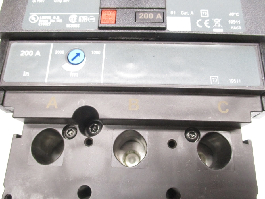 SQUARE D JGA36200 200A 250V NSNP