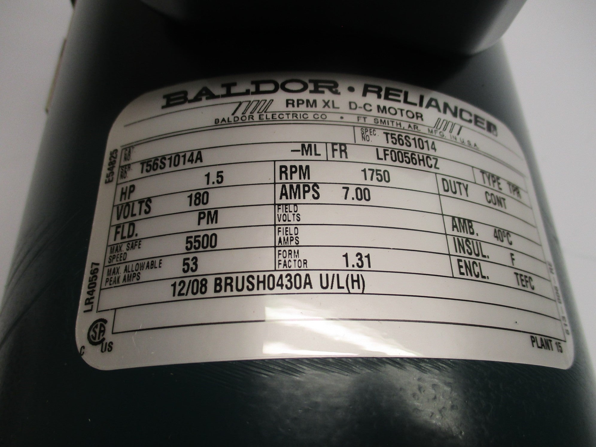 BALDOR T56S1014A NSMP