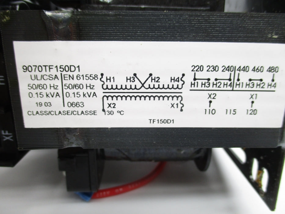 SQUARE D 9070TF150D1 240/480V NSMP