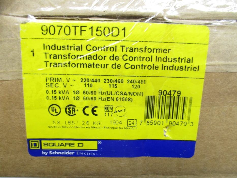 SQUARE D 9070TF150D1 240/480V NSMP