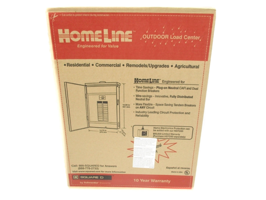 SQUARE D HOM816L125PRB NSFS