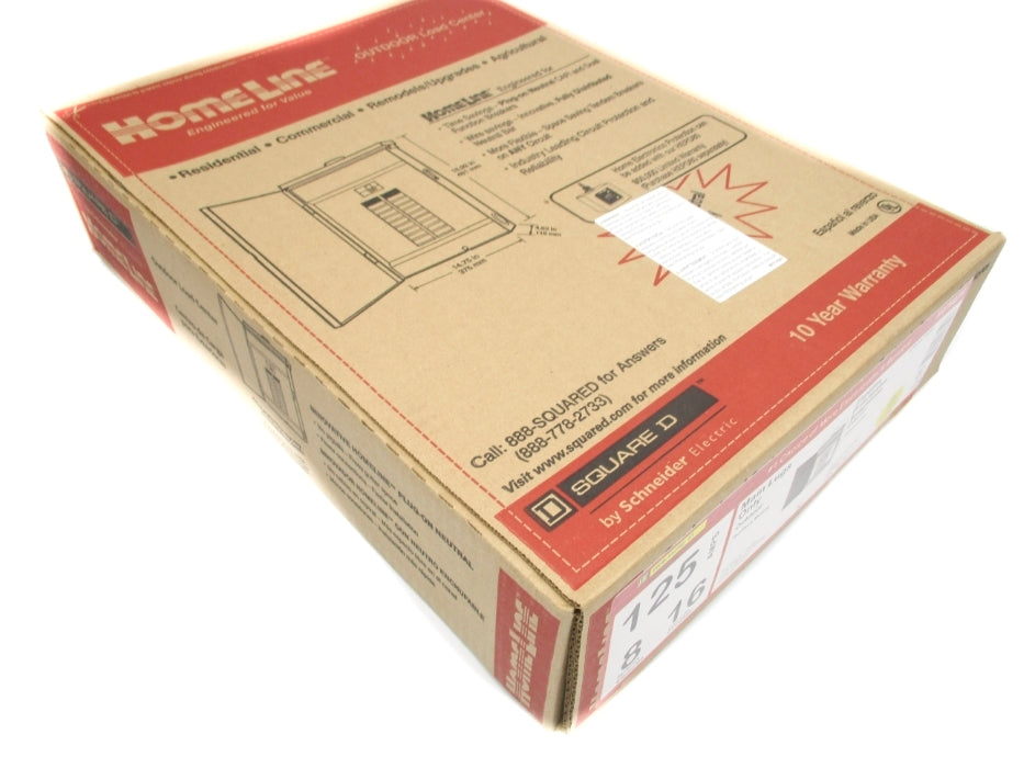 SQUARE D HOM816L125PRB NSFS