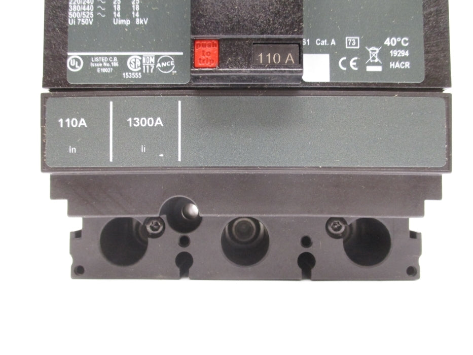 SQUARE D HDL36110 110A 600V NSMP