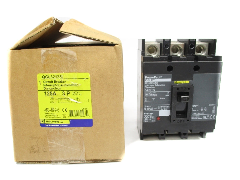 SQUARE D QGL32125 240V 125A NSMP